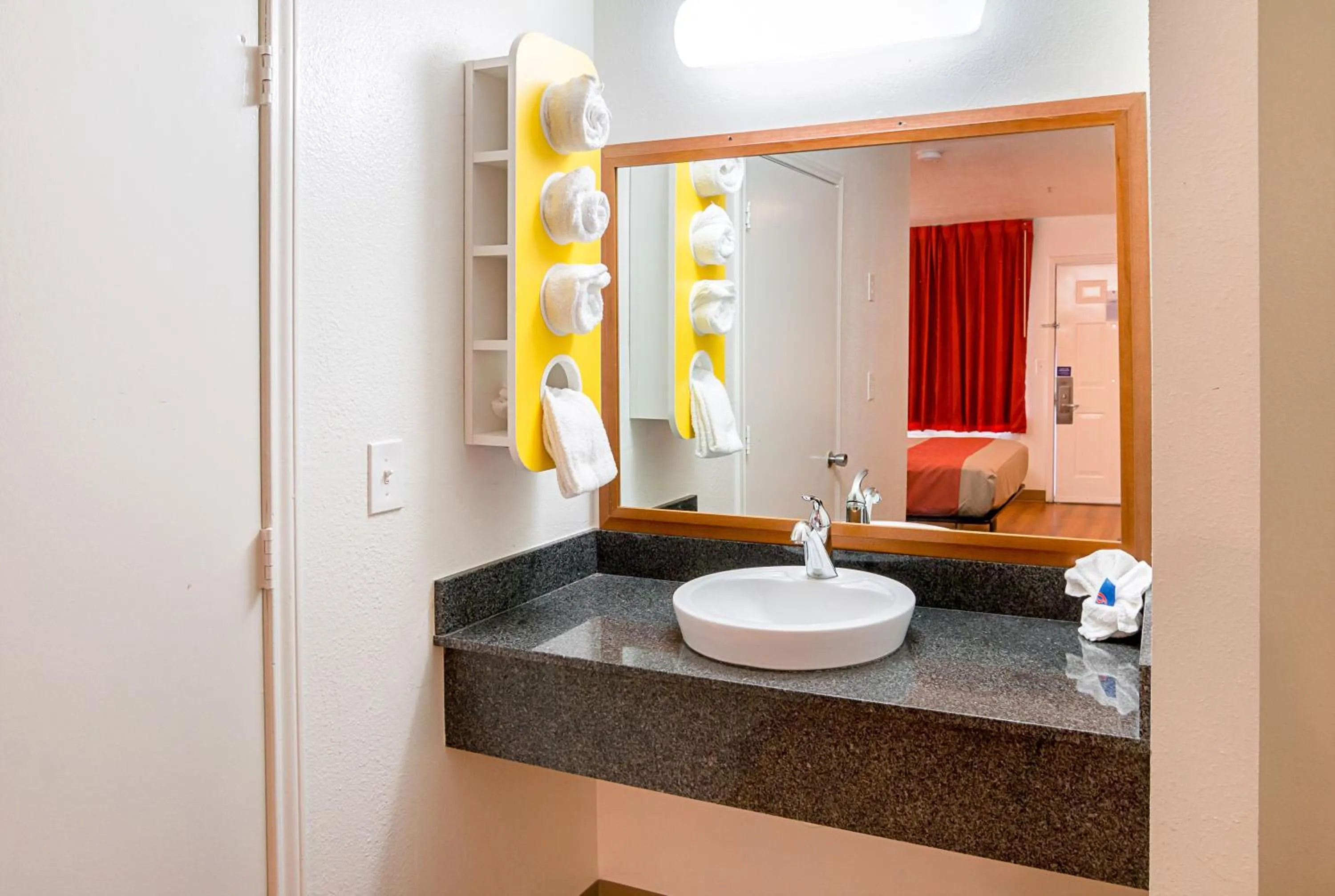 Bathroom in Motel 6-Grand Prairie, TX - Near Six Flags Drive