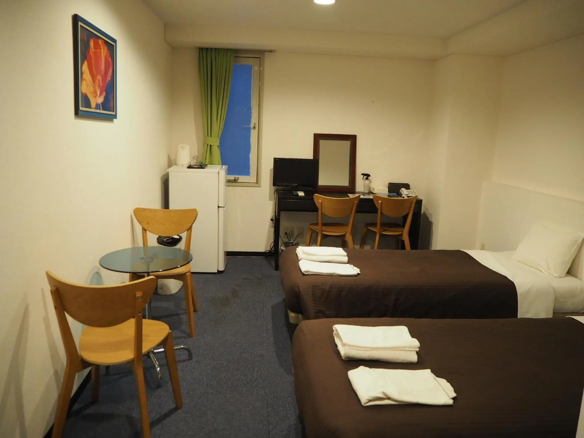 Bed in Grampus Inn Osaka Namba