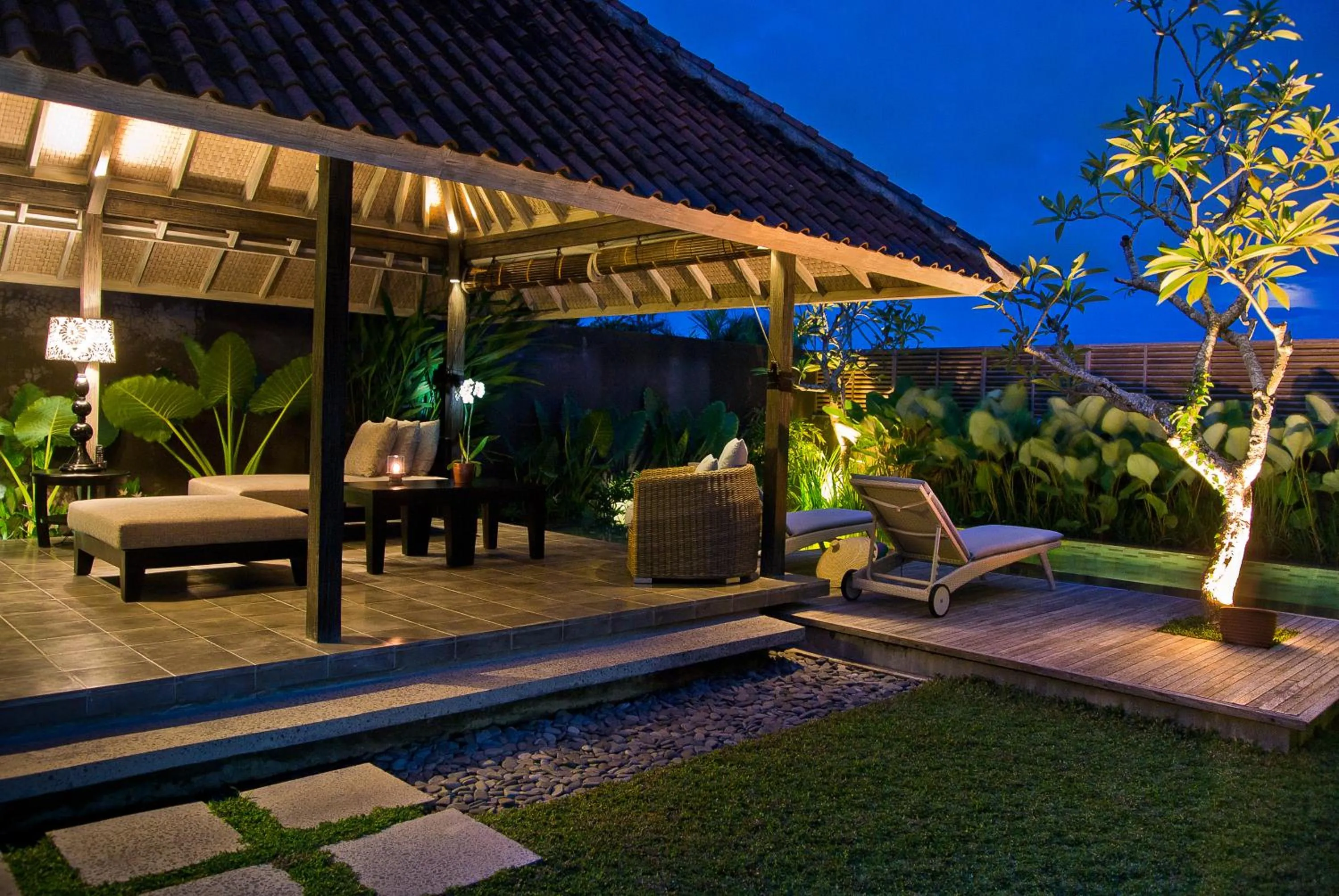 Living room in Komea Villa