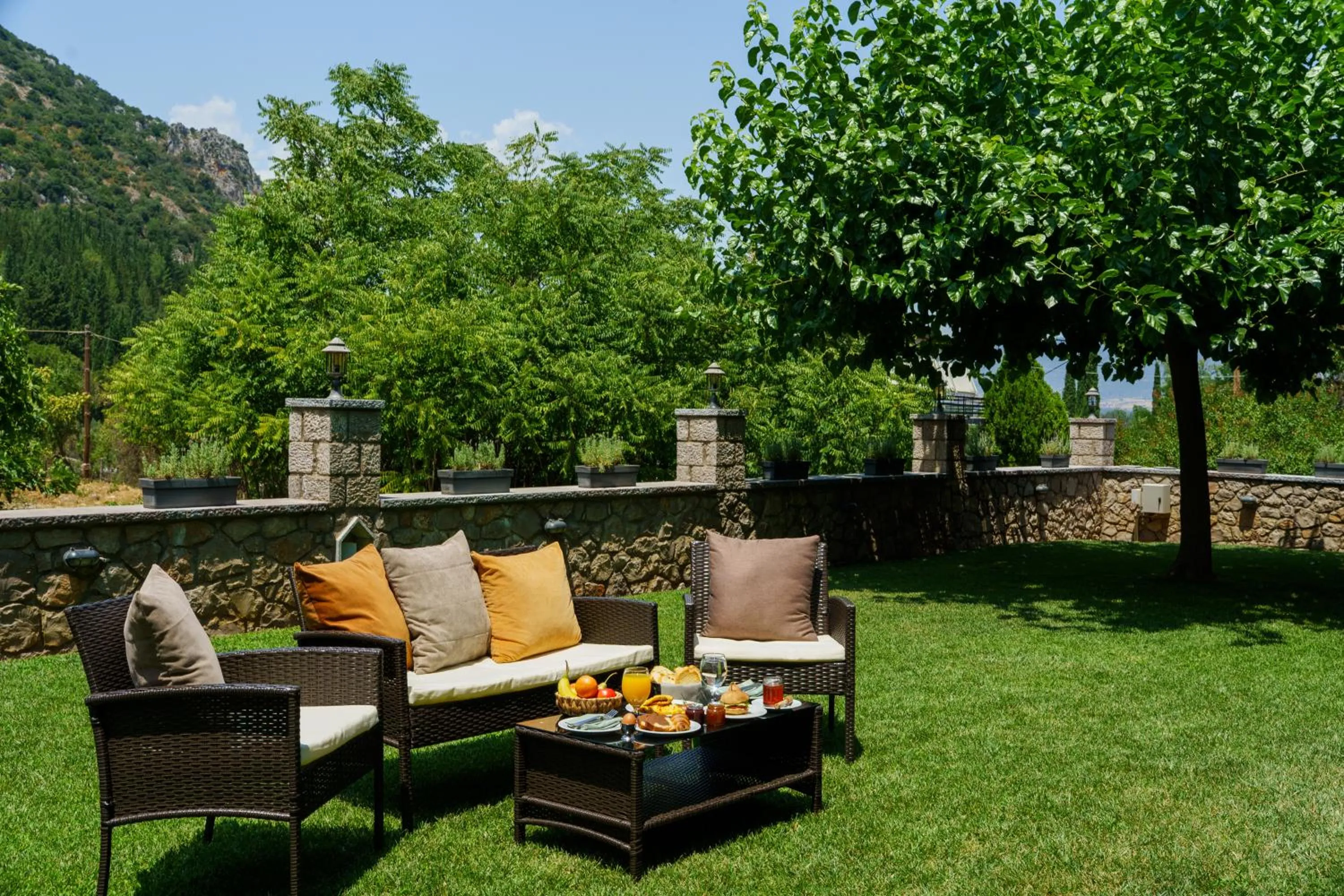 Patio in Lilea's Castle