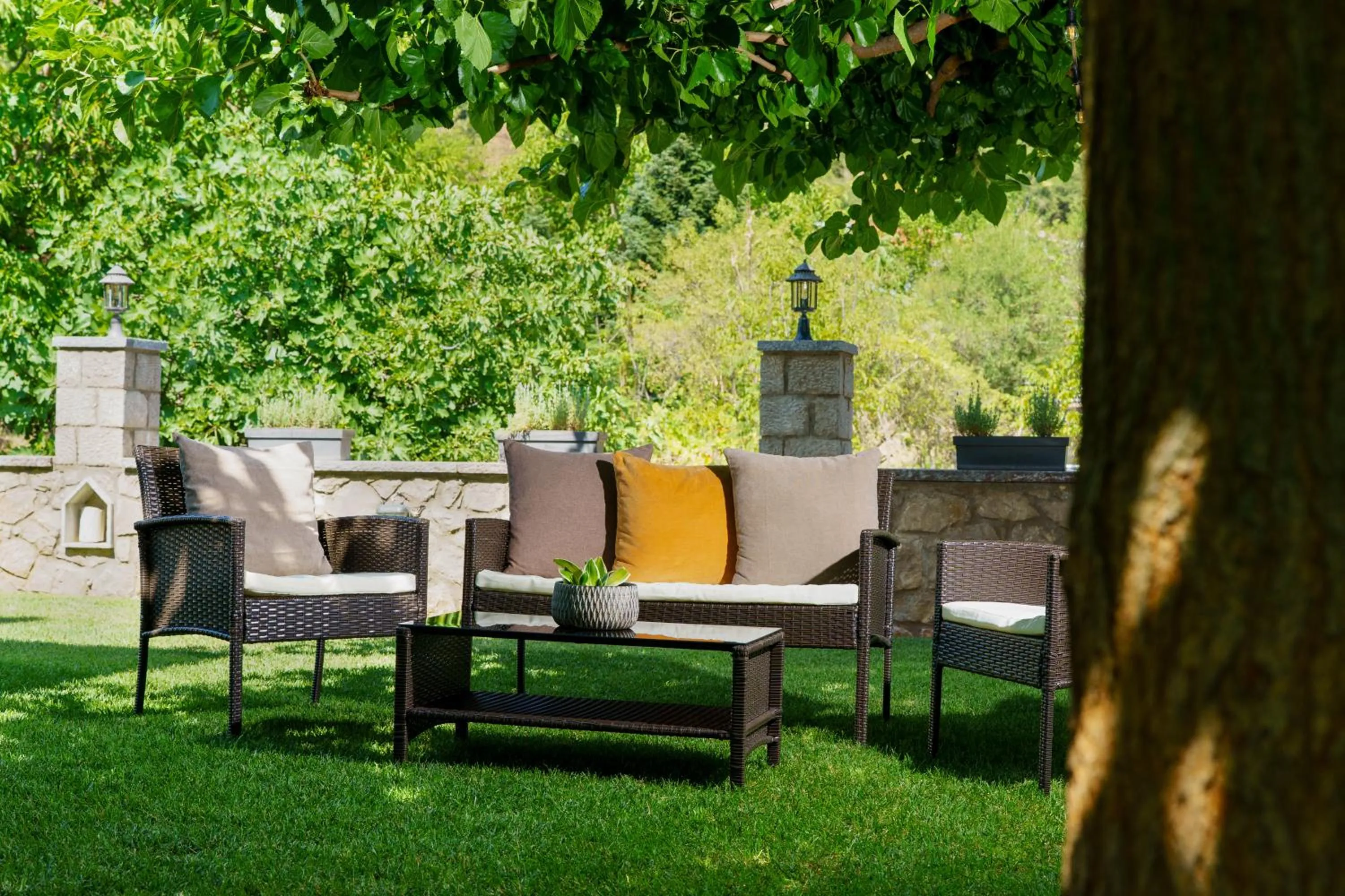 Patio in Lilea's Castle