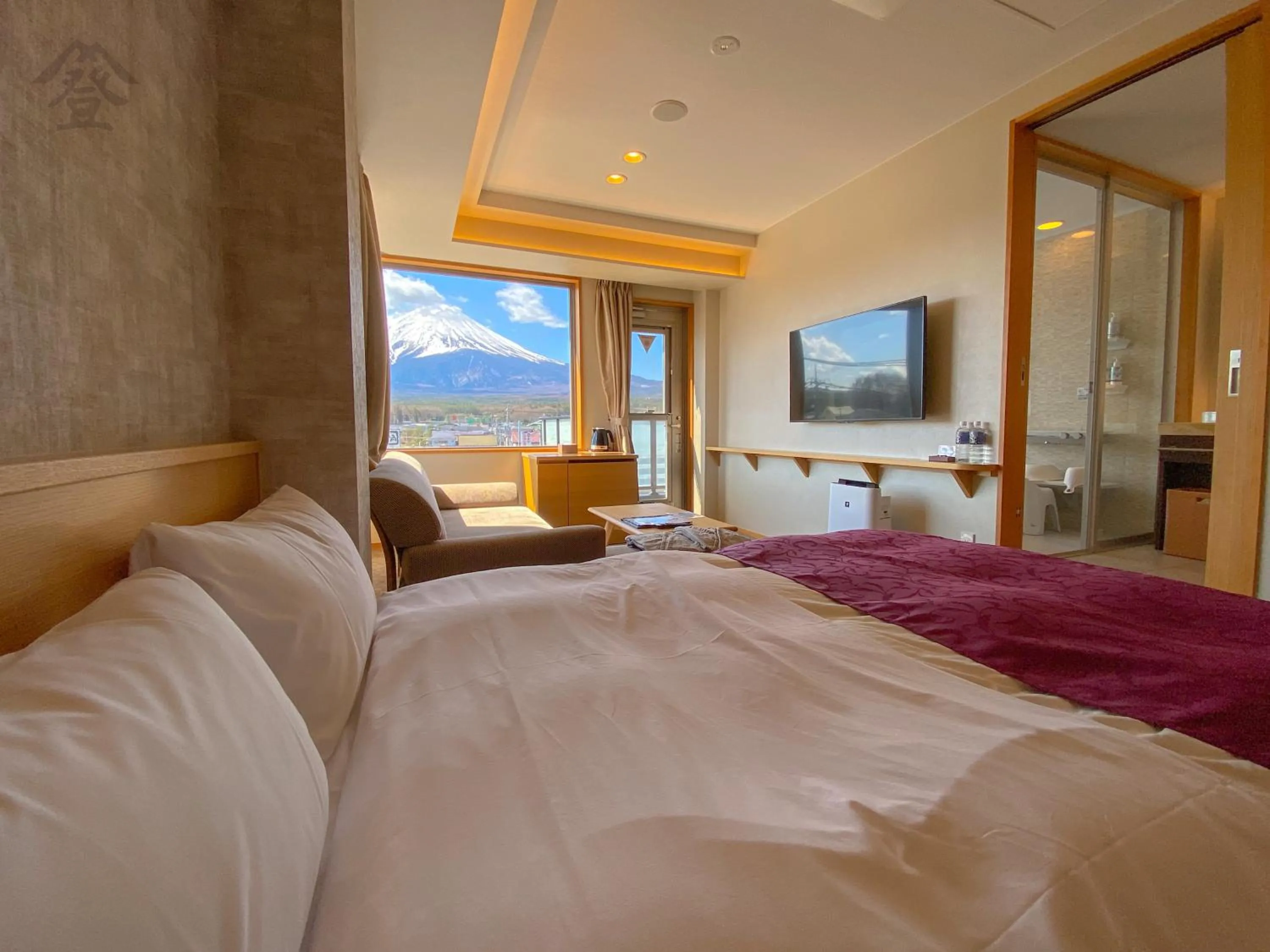 Bed in Hotel Noborisaka