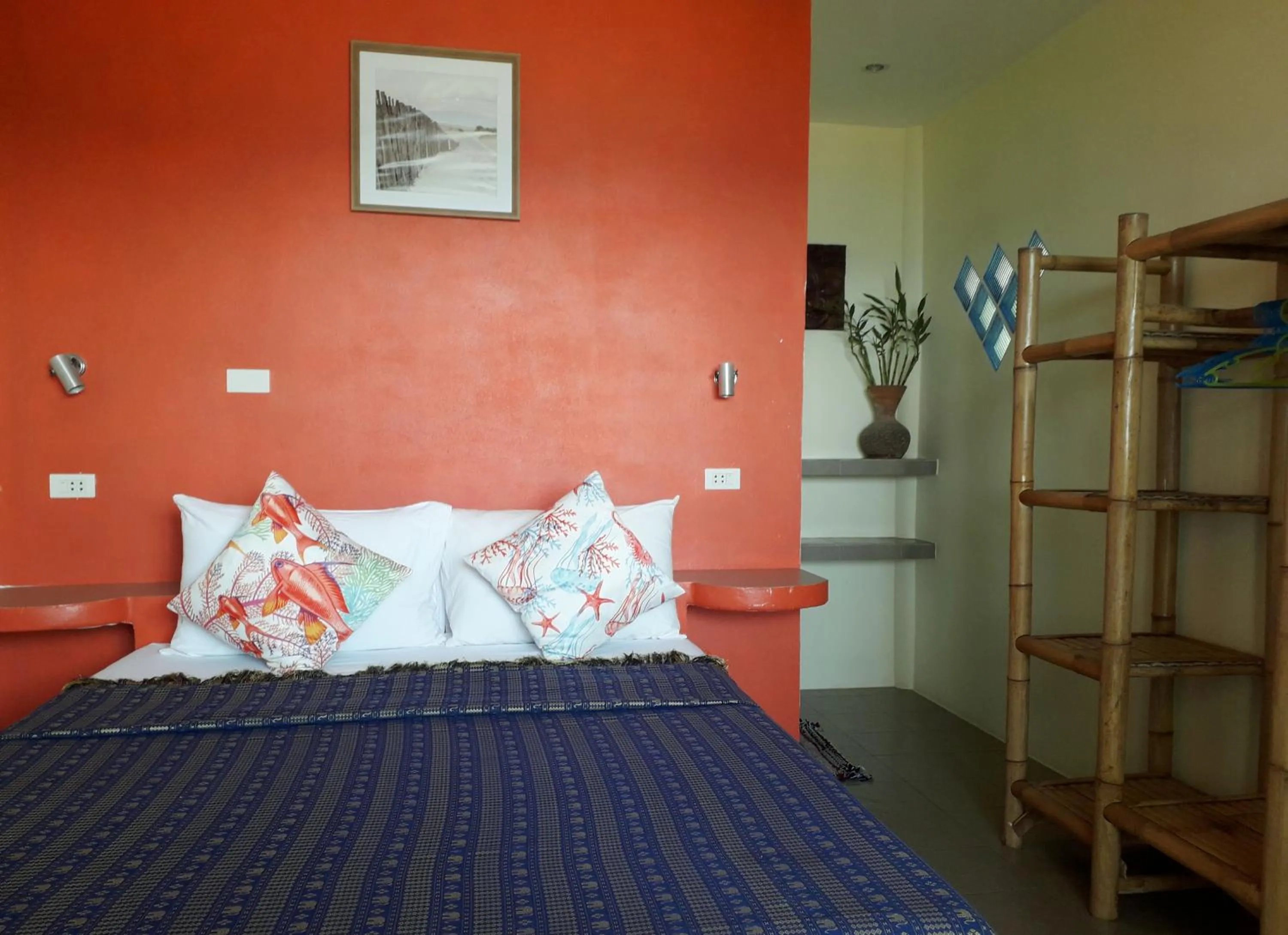 Bed in Coco Garden Resort