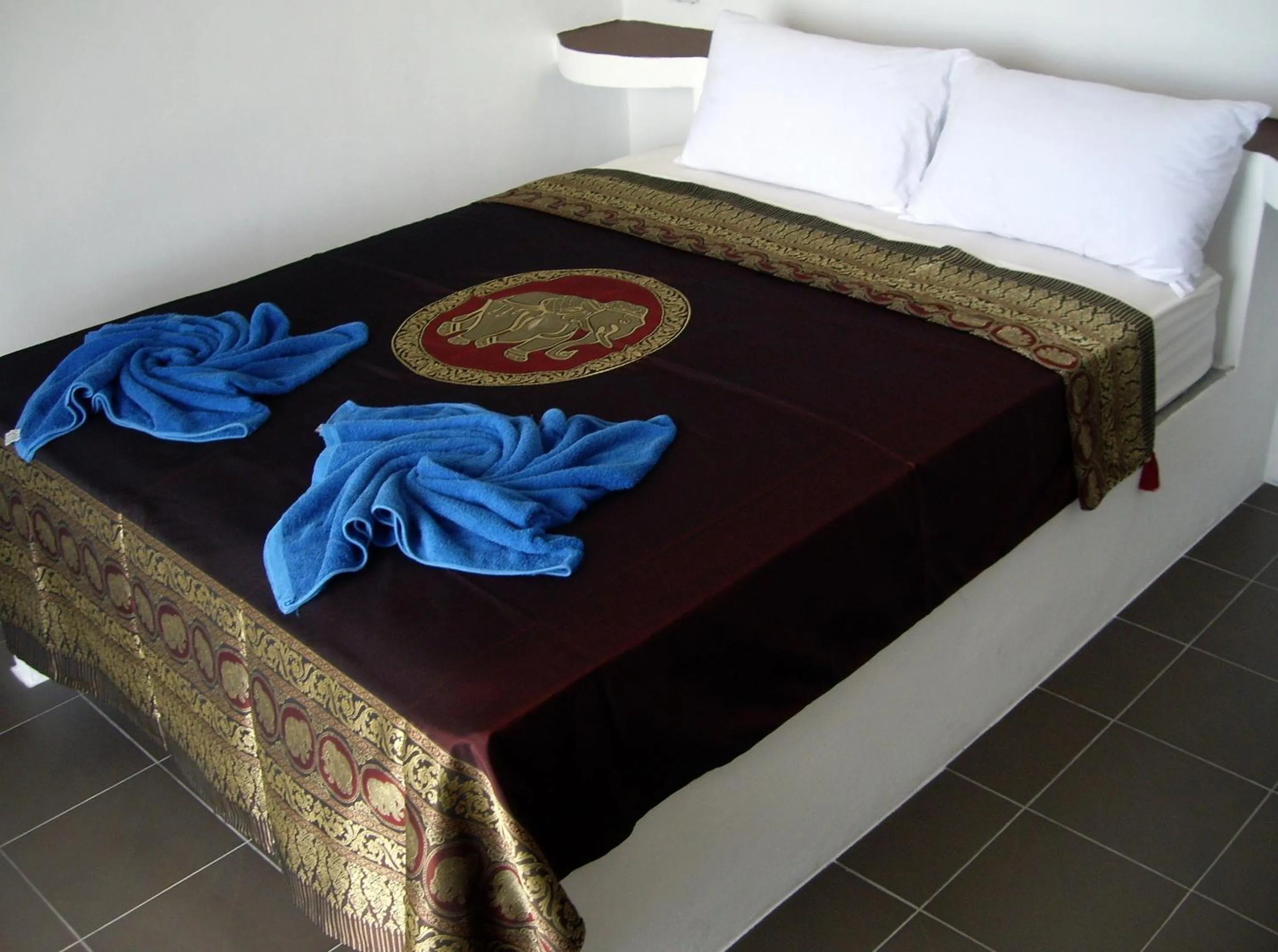 Bed in Coco Garden Resort
