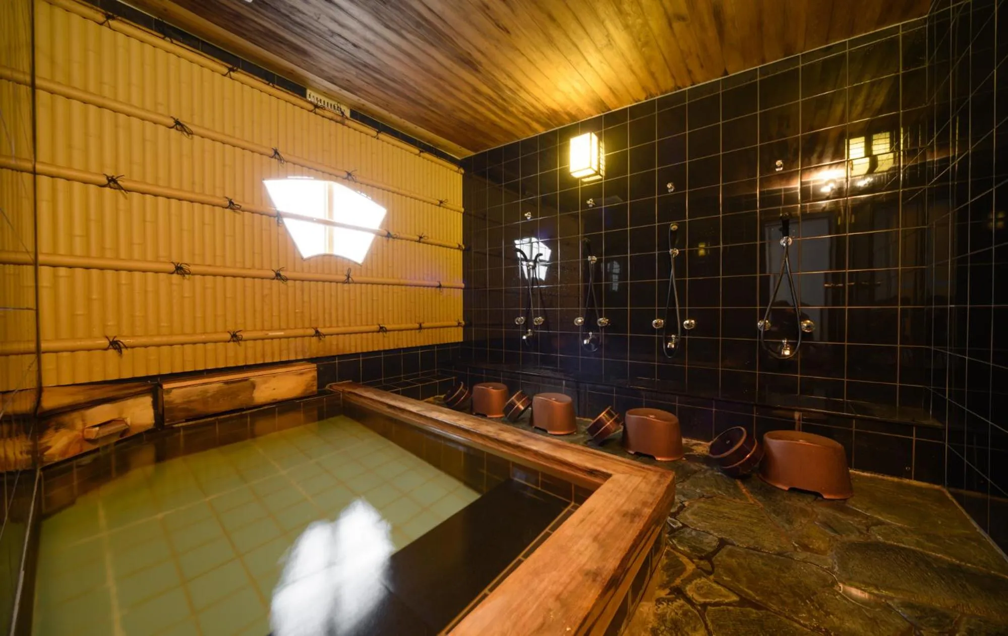Hot Spring Bath in Hotel Isago Kobe