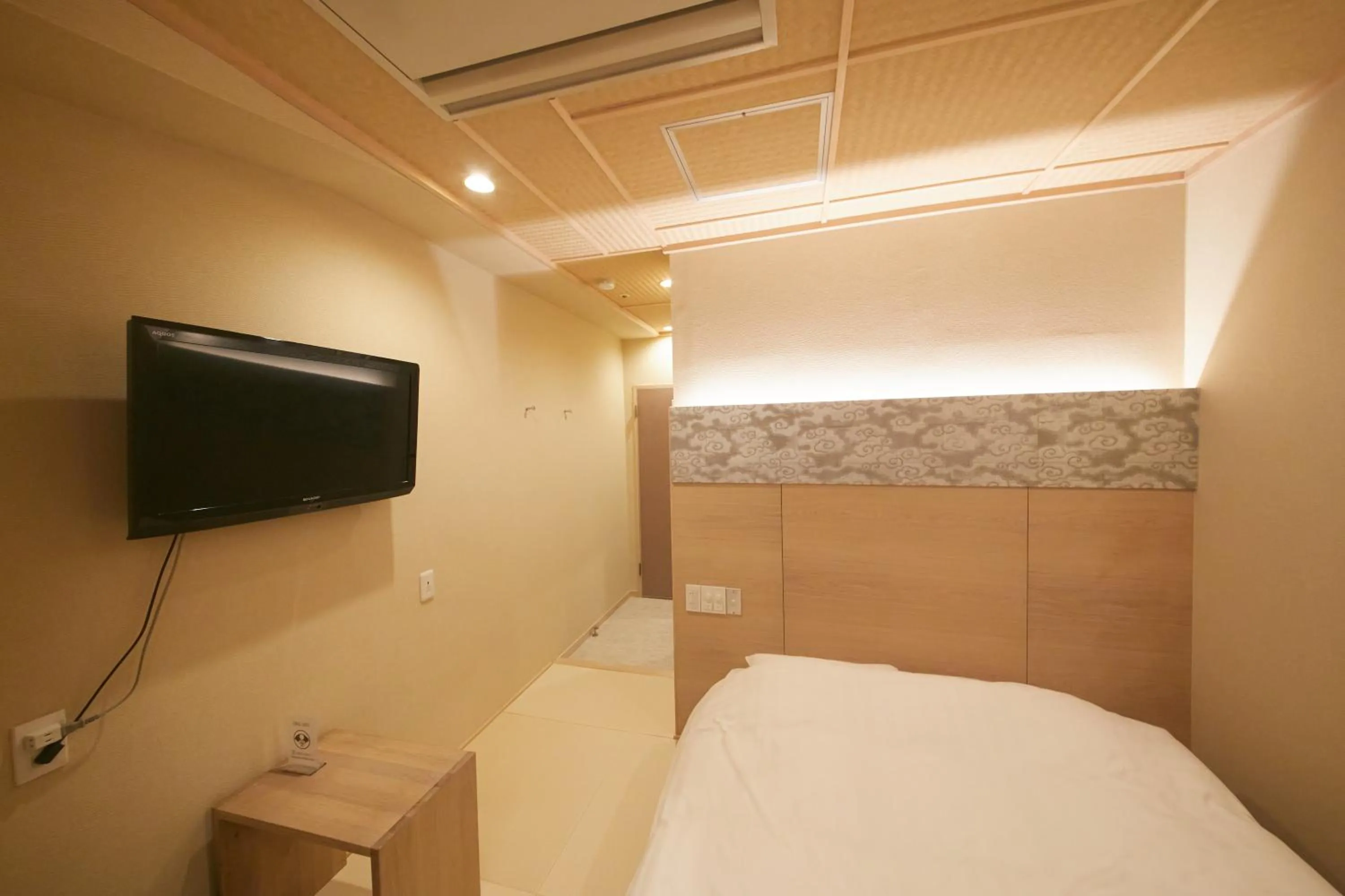 Bed in Hotel Isago Kobe