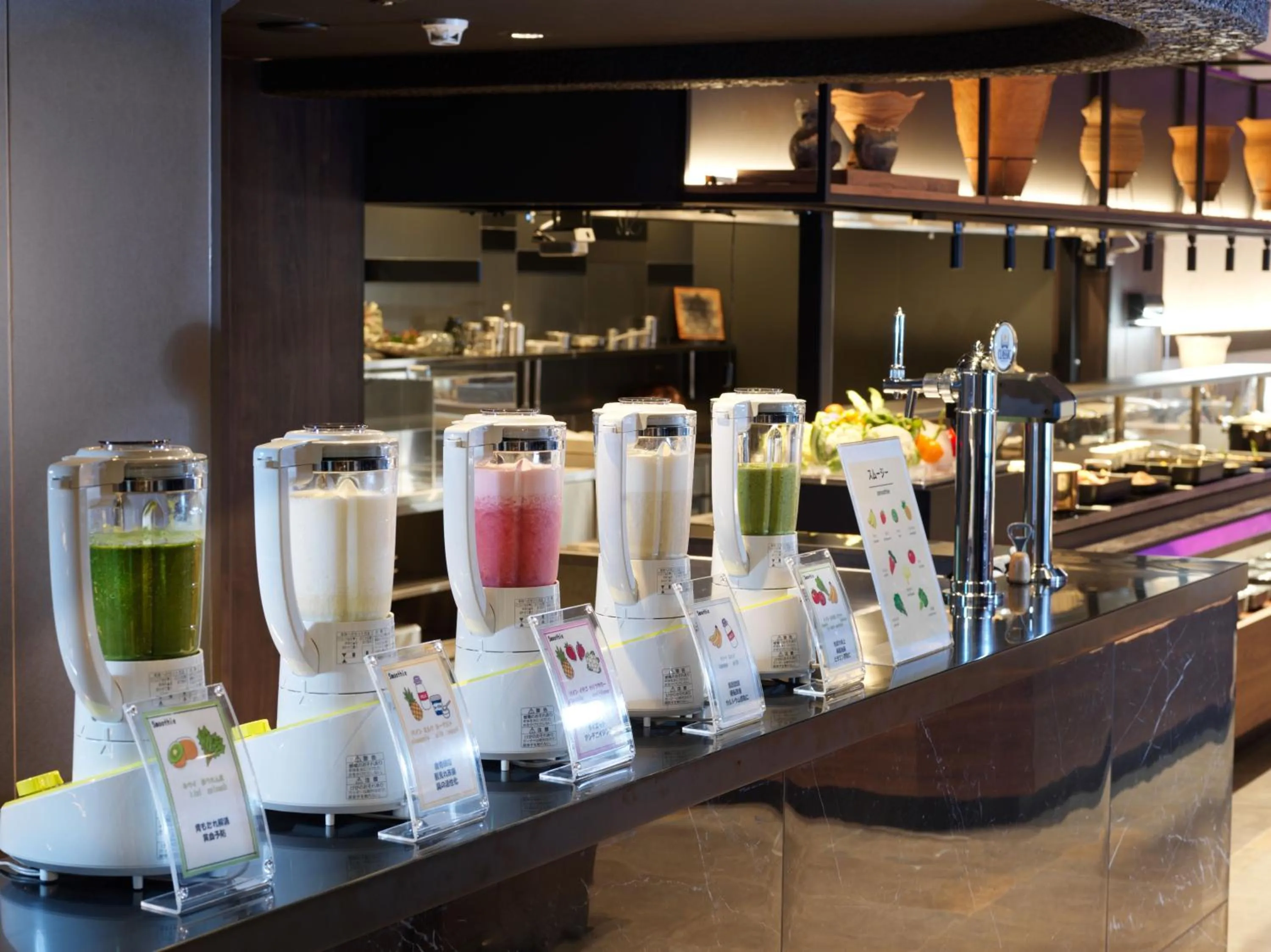 Buffet breakfast in Lake Saroma Tsuruga Resort