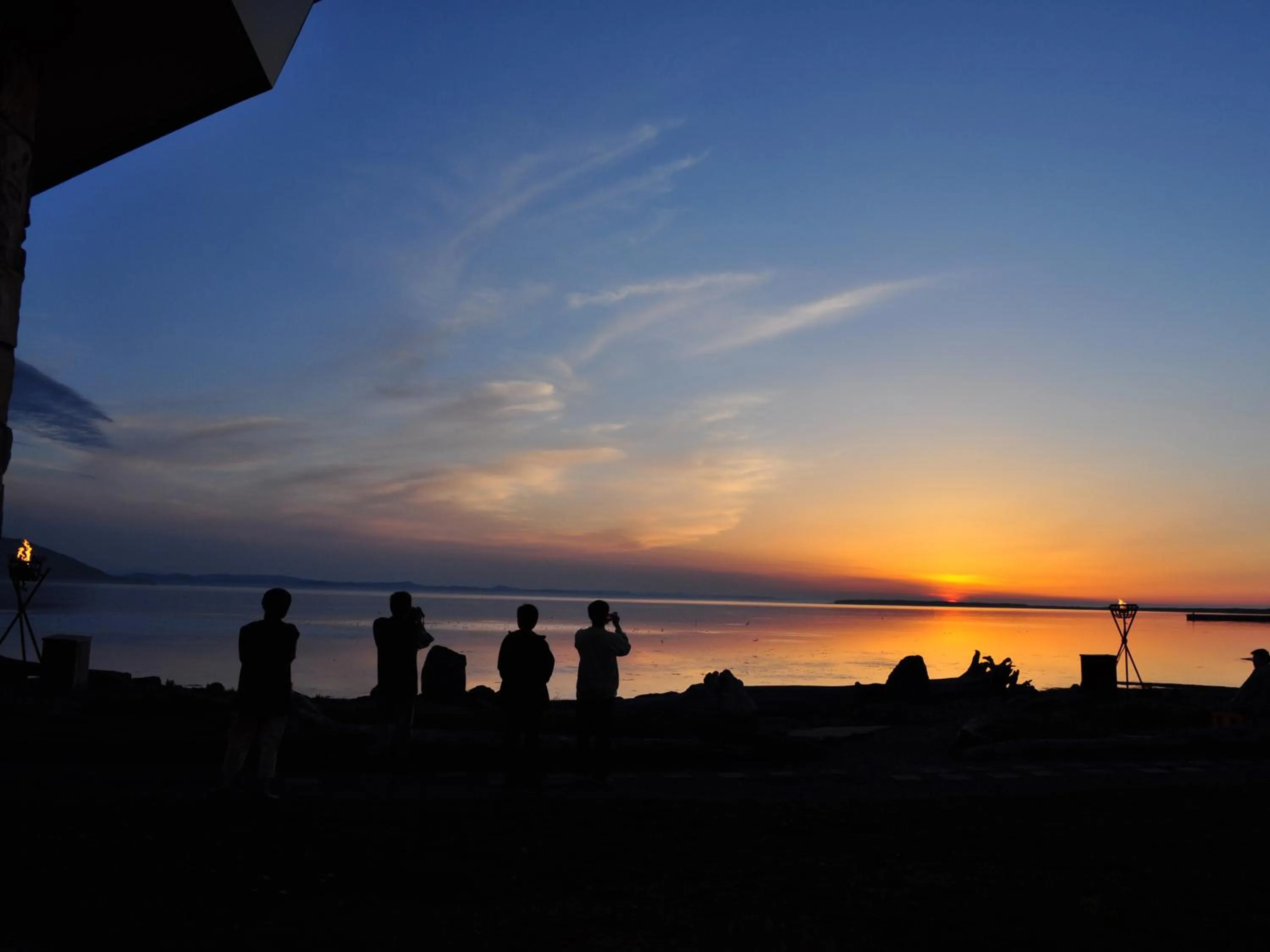 Natural landscape in Lake Saroma Tsuruga Resort