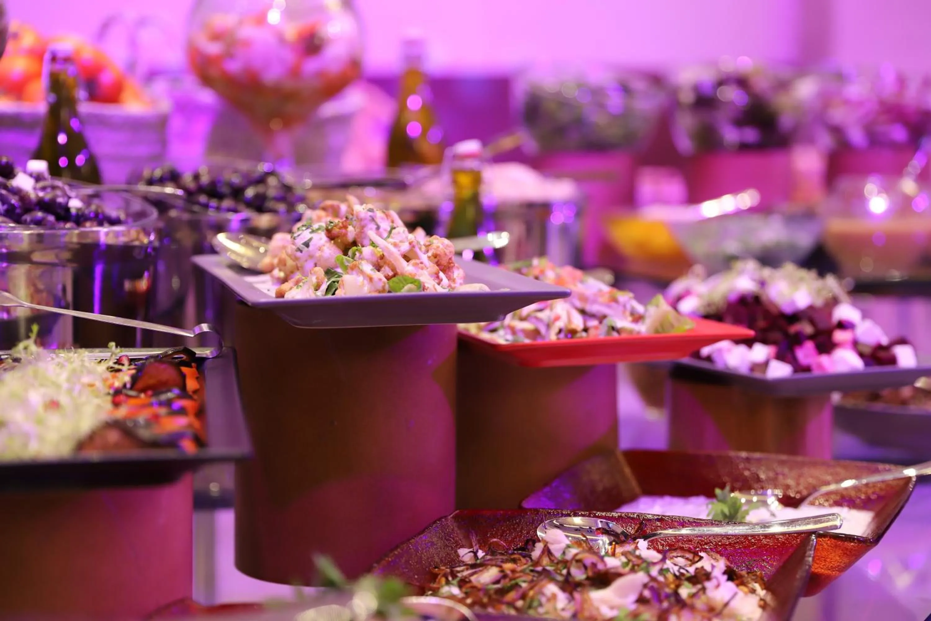 Buffet breakfast in Somewhere Hotel Al Ahsa