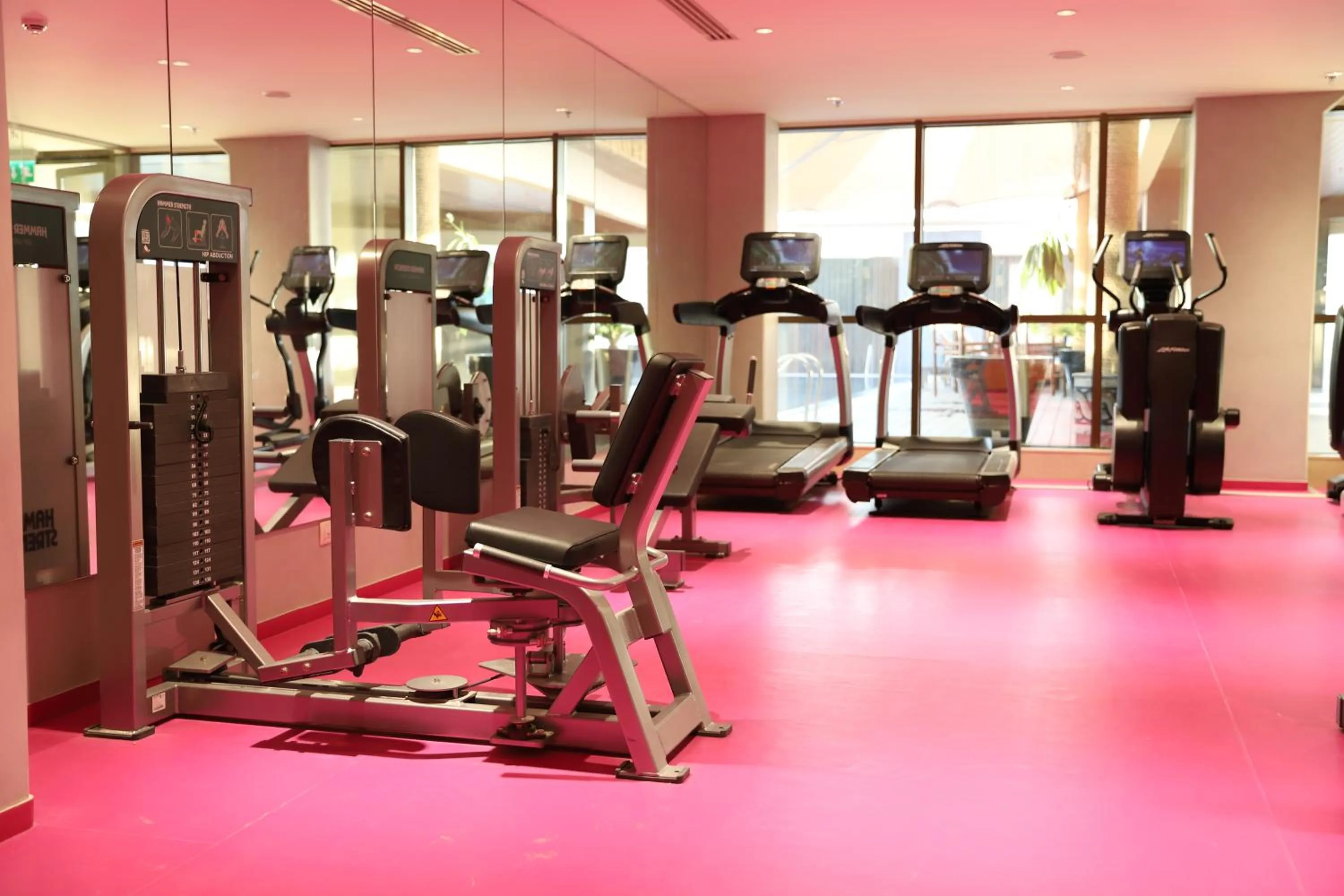 Fitness centre/facilities in Somewhere Hotel Al Ahsa