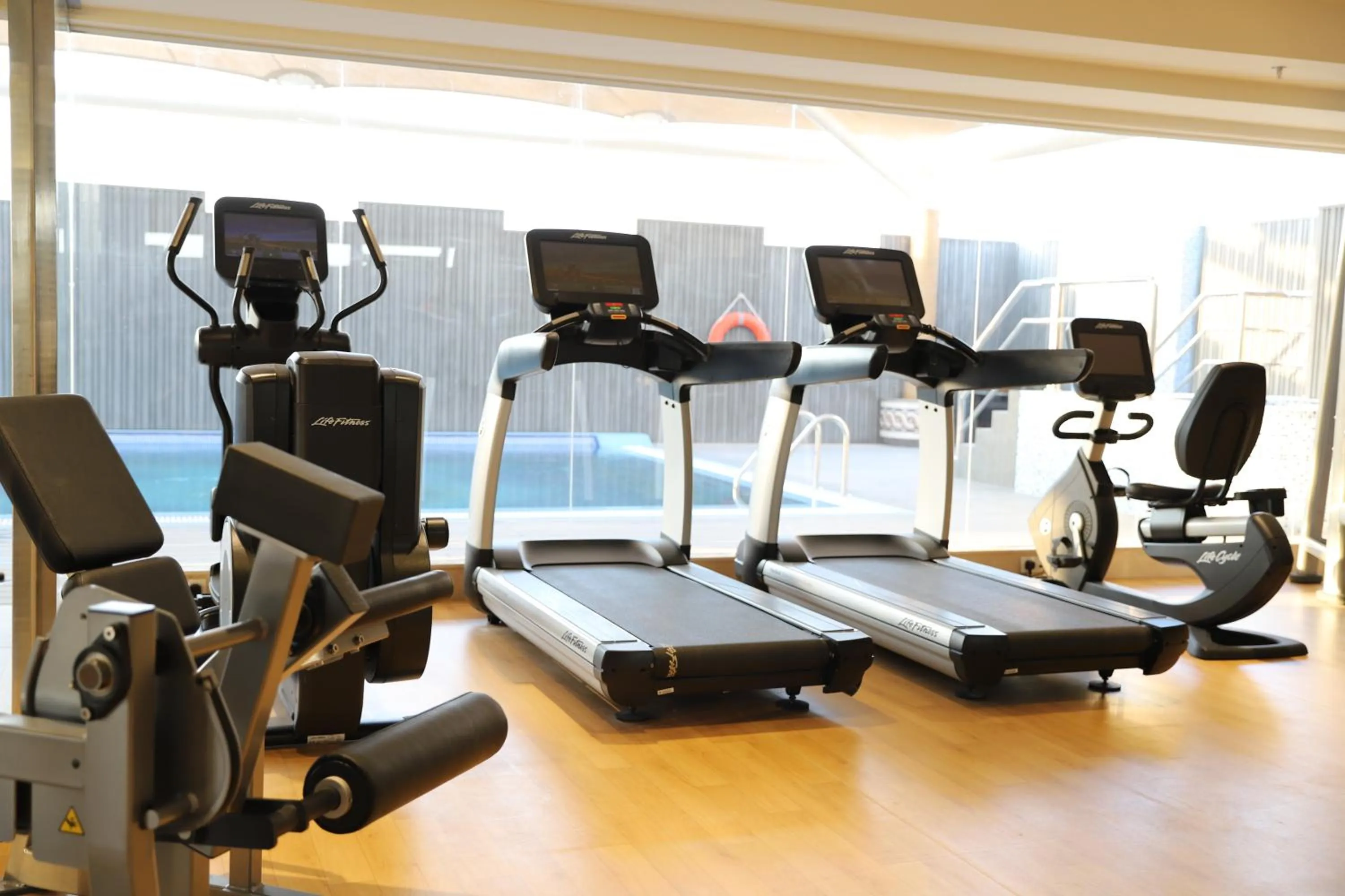 Fitness centre/facilities in Somewhere Hotel Al Ahsa