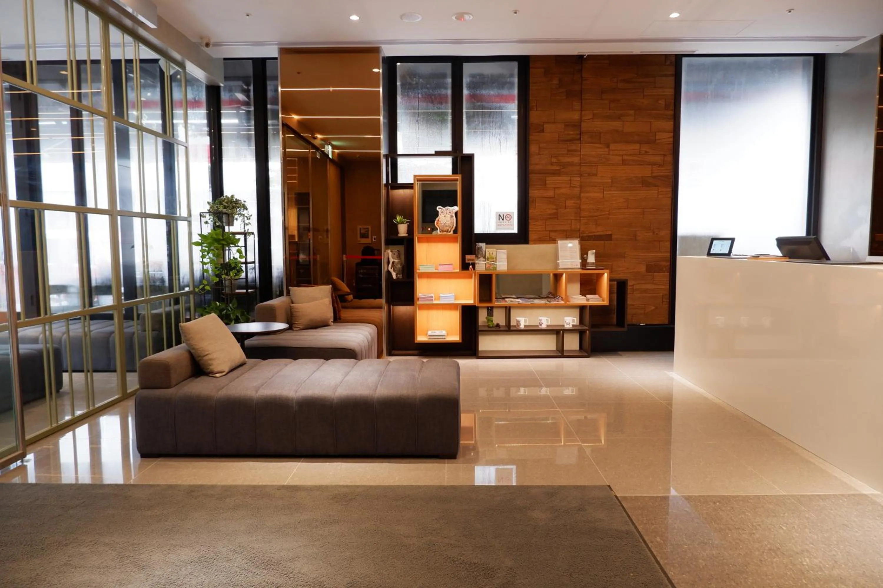 Lobby or reception in Home Hotel