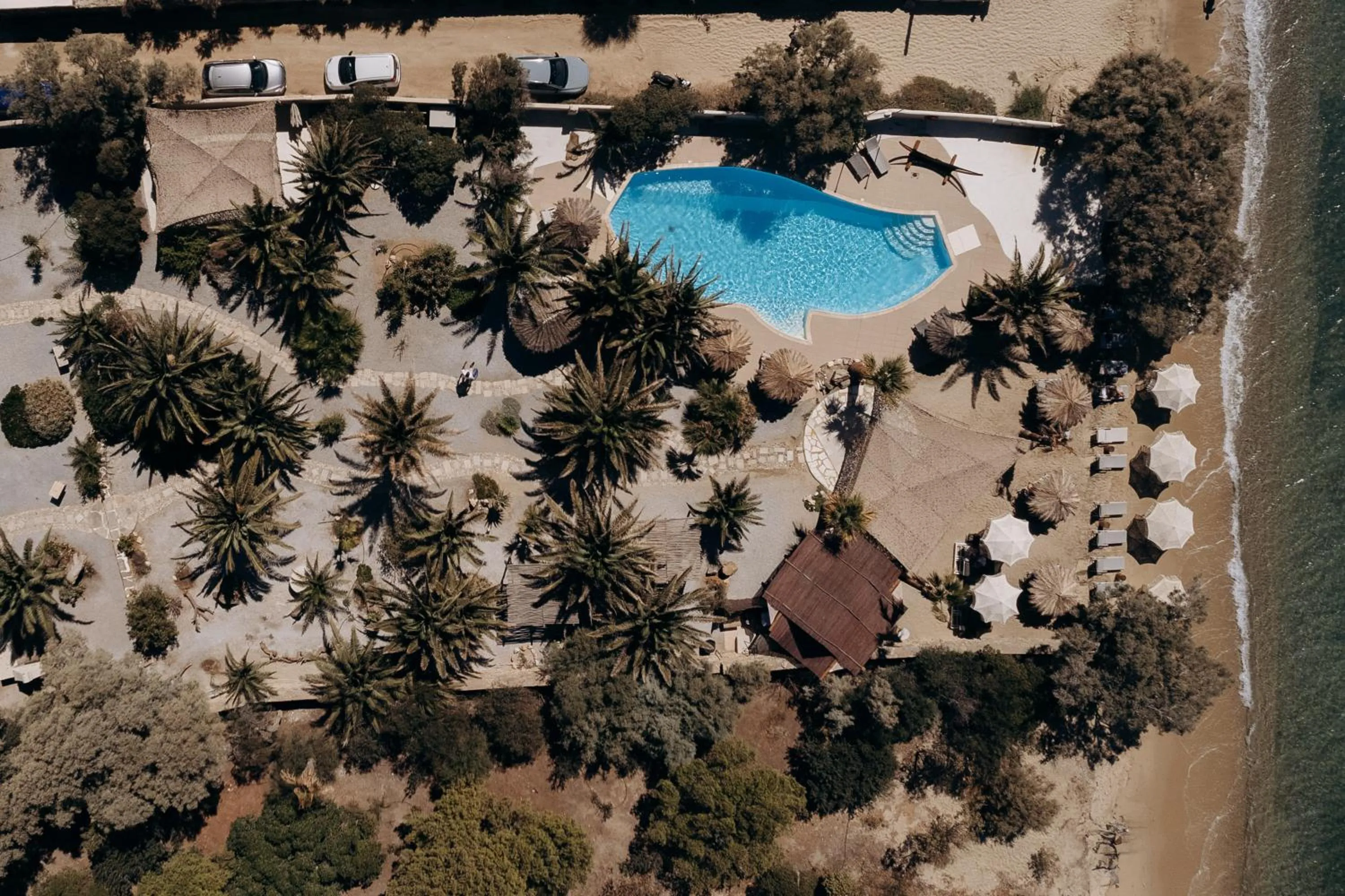 Pool view in Medusa Beach Resort & Suites