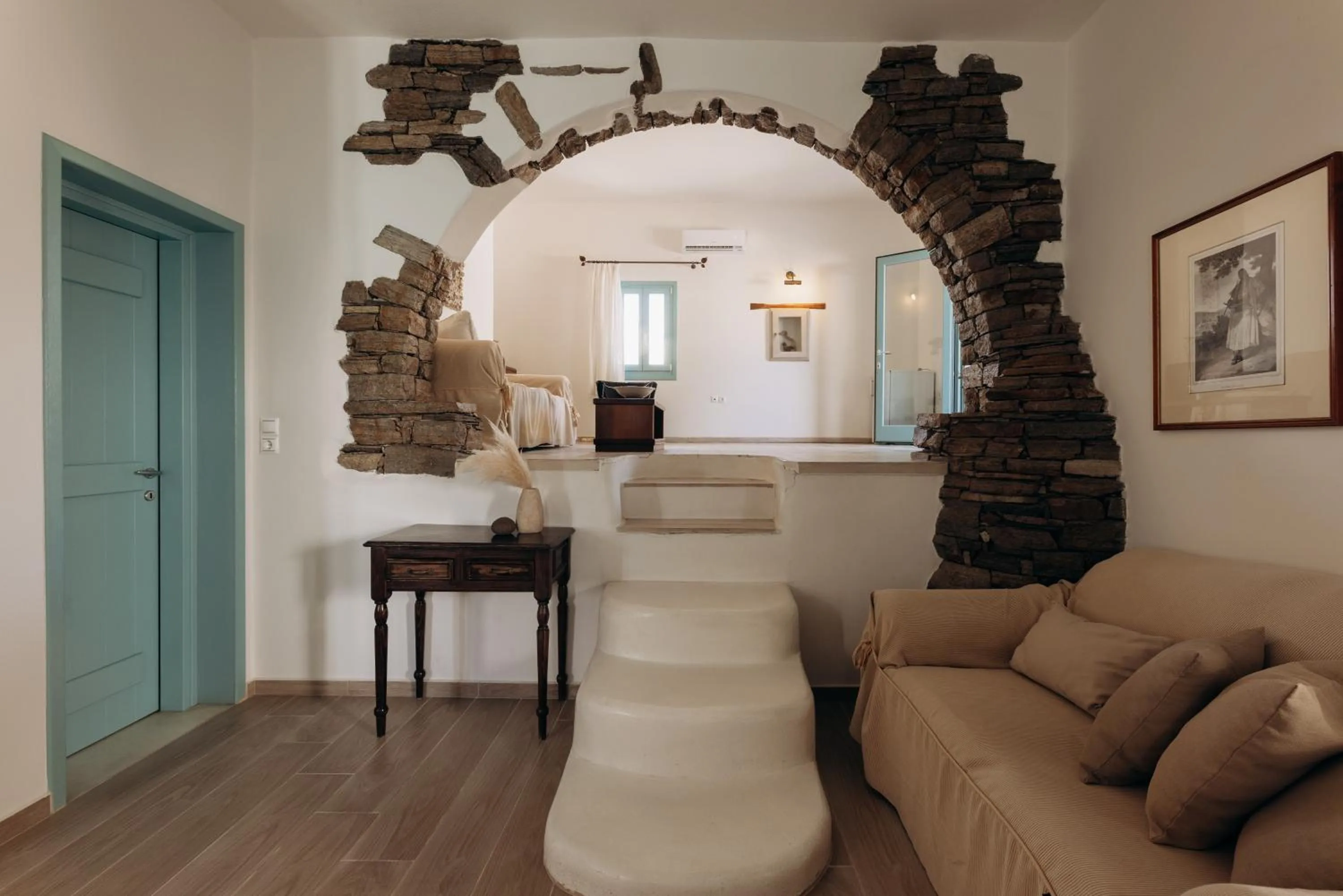 Seating area in Medusa Beach Resort & Suites