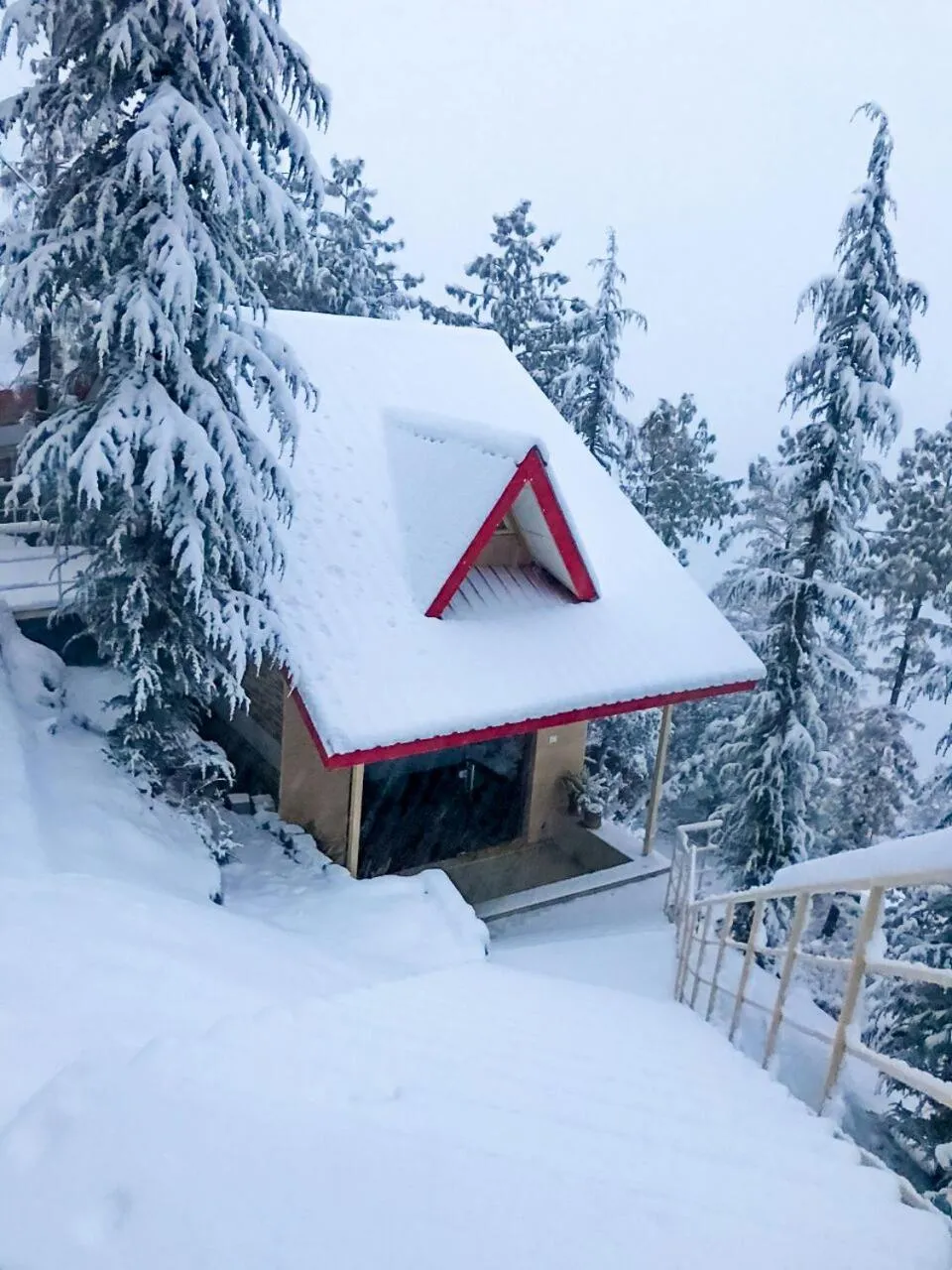 Property building in KVR Clarks Inn, Kufri