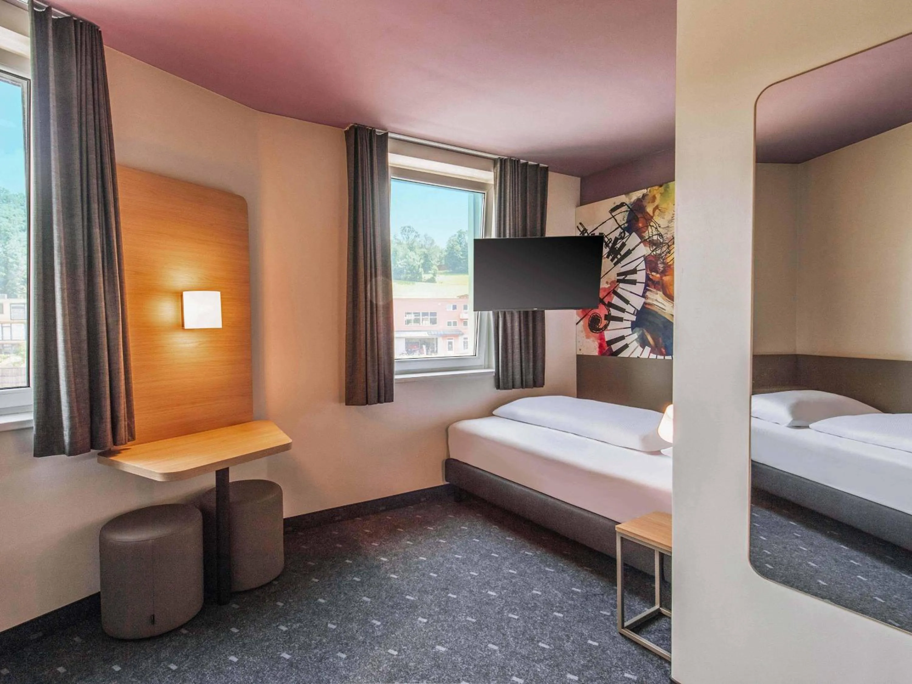 Photo of the whole room, Bed in B&B HOTEL Salzburg-Süd