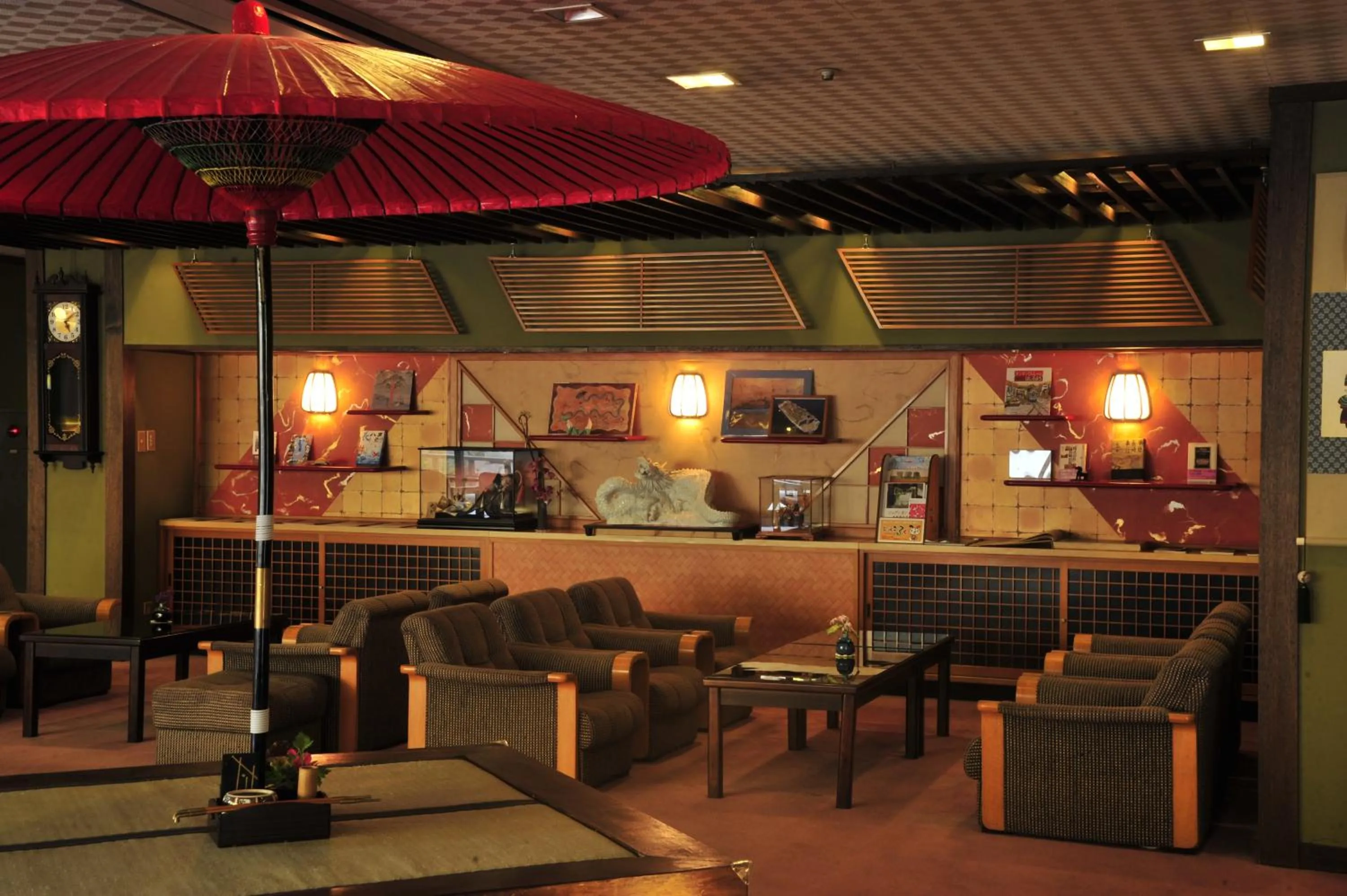 Lobby or reception in Nisshokan Bettei Koyotei