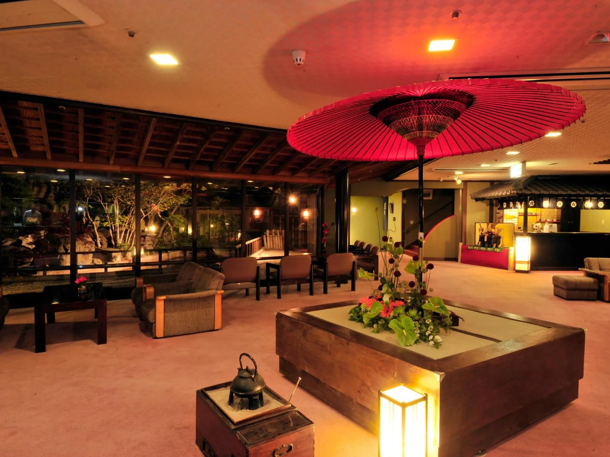 Night in Nisshokan Bettei Koyotei