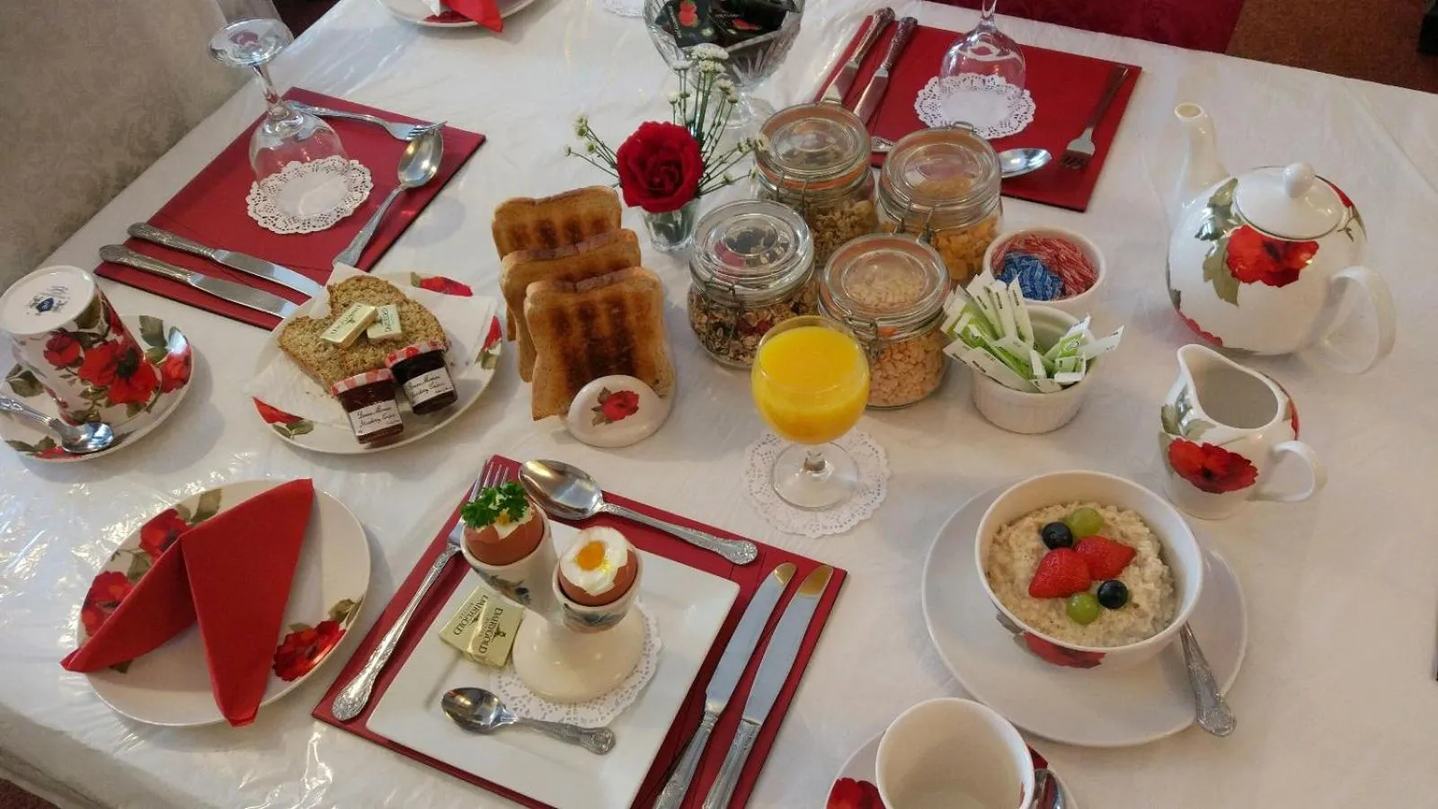 Food close-up in Inishross House