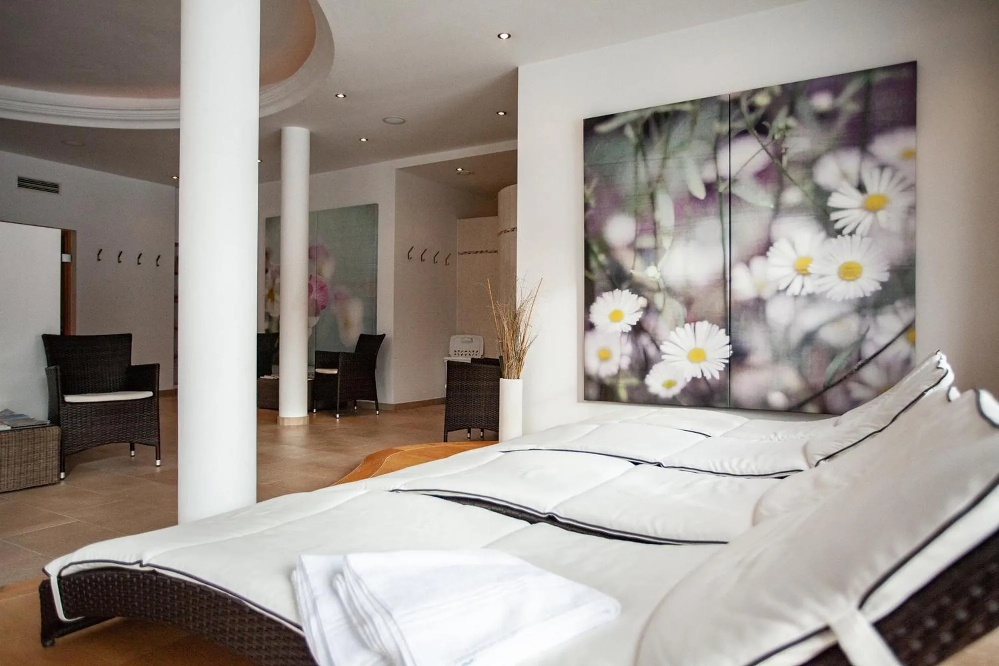 Bed in Naturresort Senningerhof