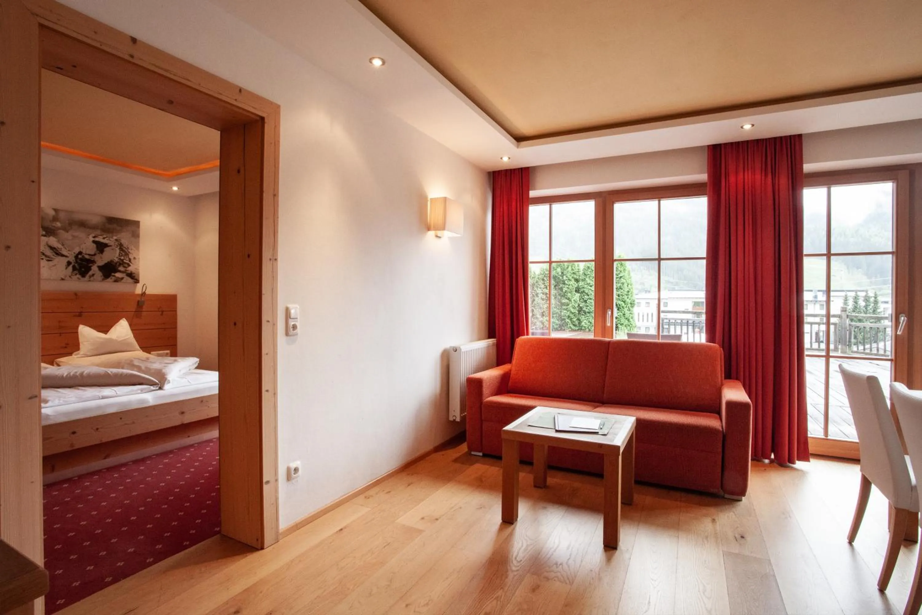 Bed in Naturresort Senningerhof