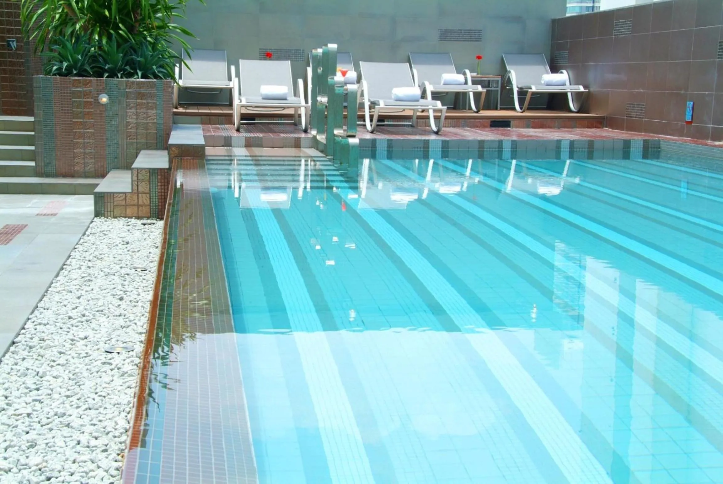 Swimming pool in Amora NeoLuxe Suites Hotel
