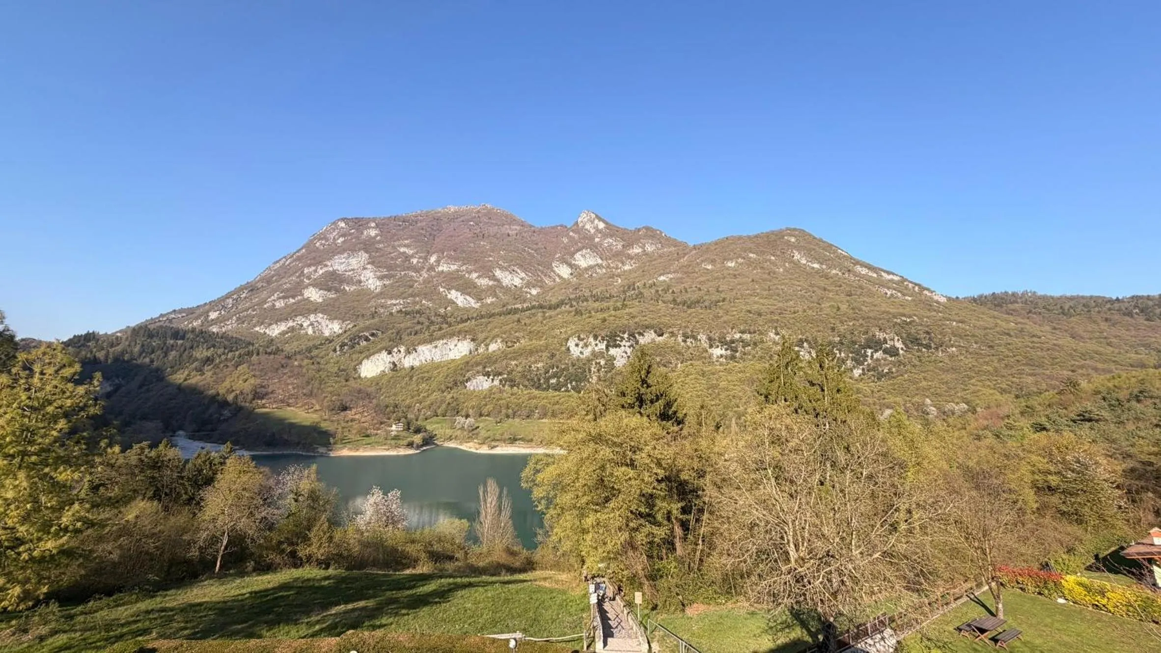 Lake view in Albergo Stella Alpina