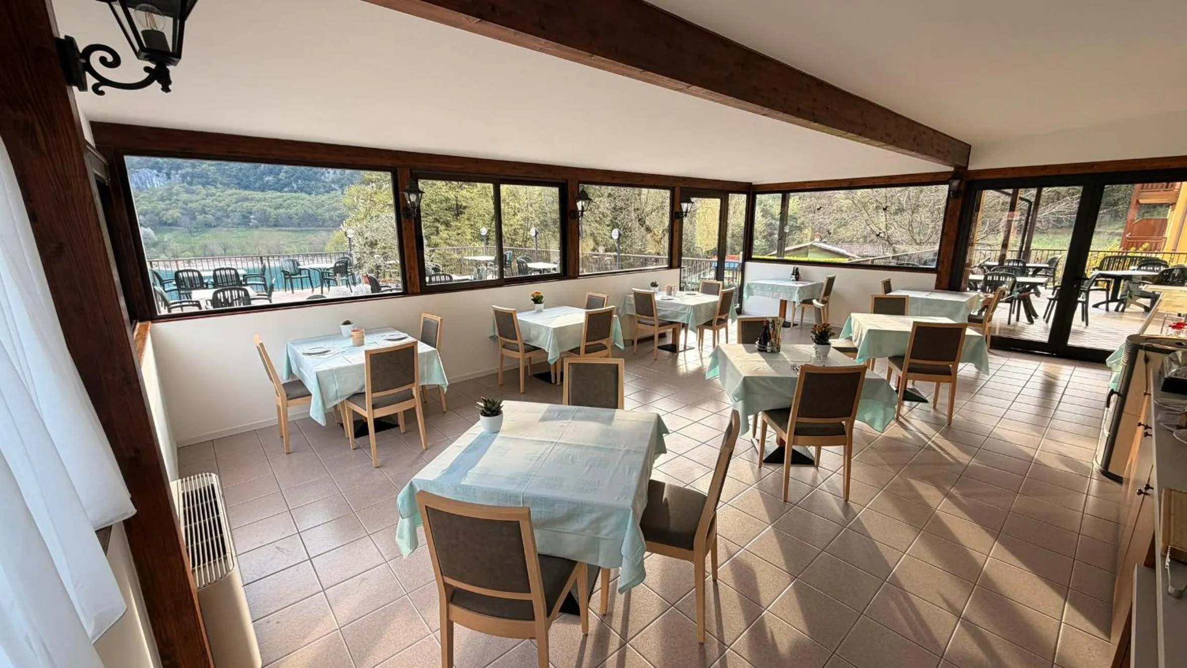 Lake view in Albergo Stella Alpina