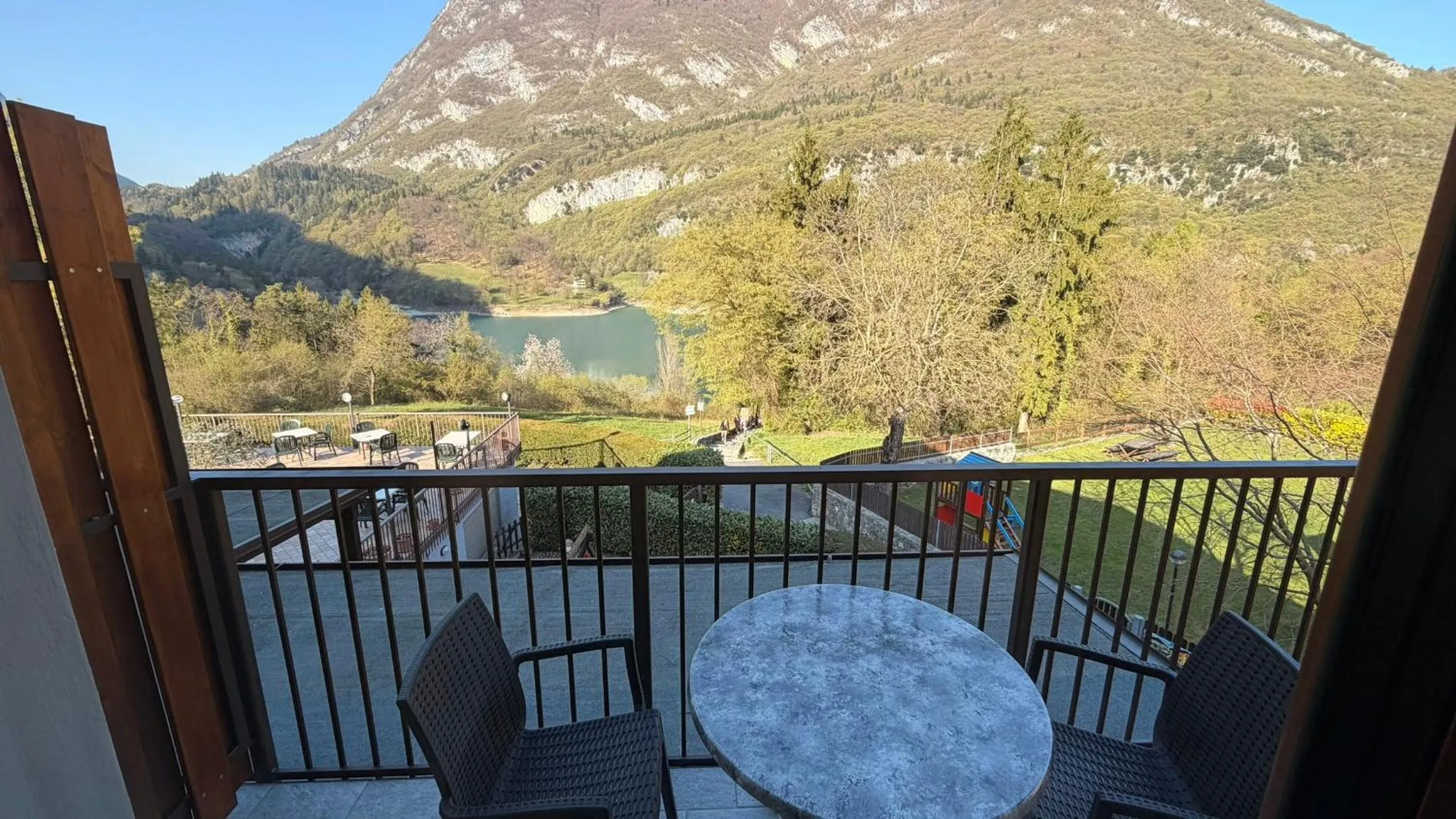 Lake view in Albergo Stella Alpina