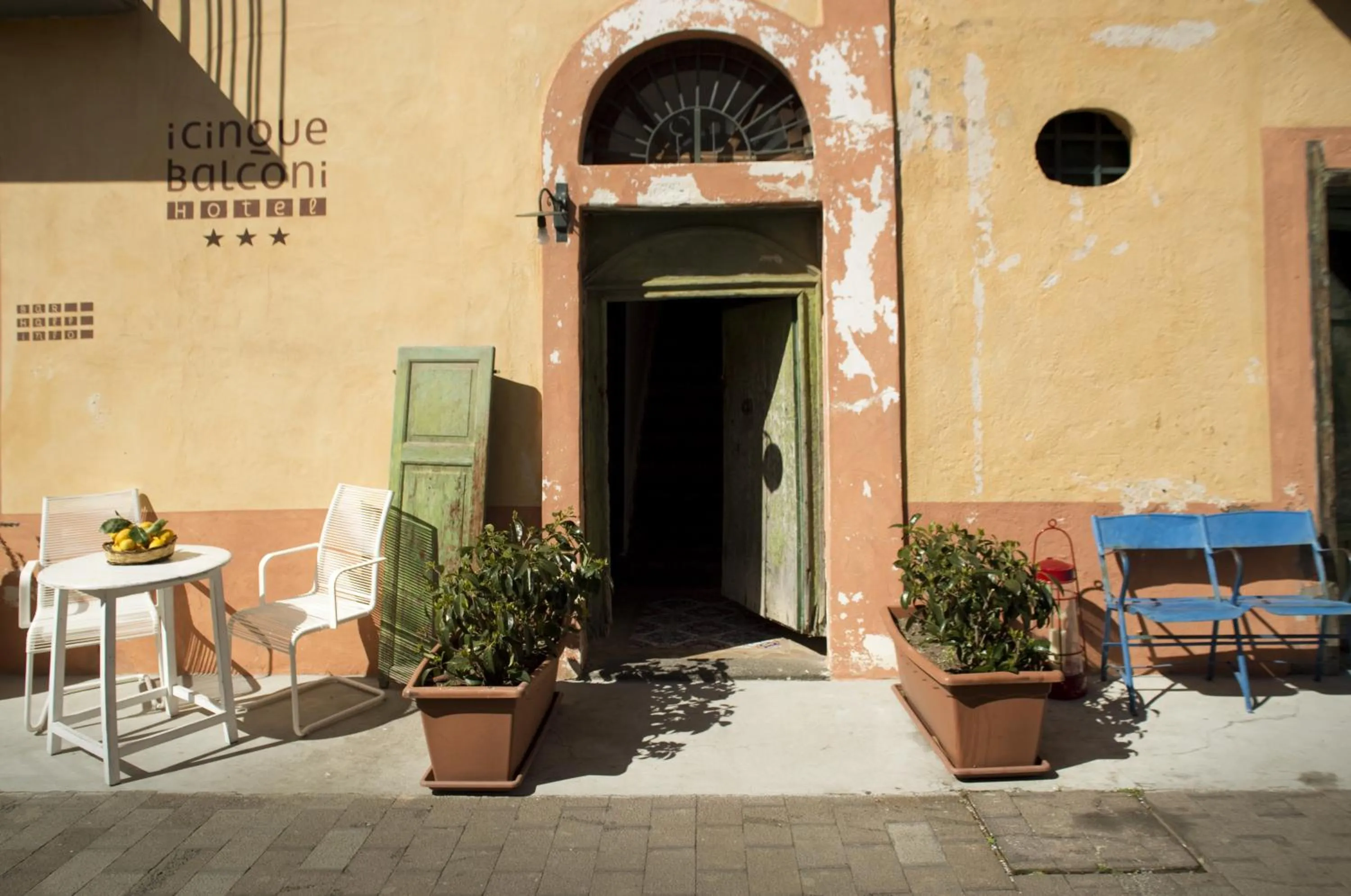 Patio in Boutique Hotel I Cinque Balconi
