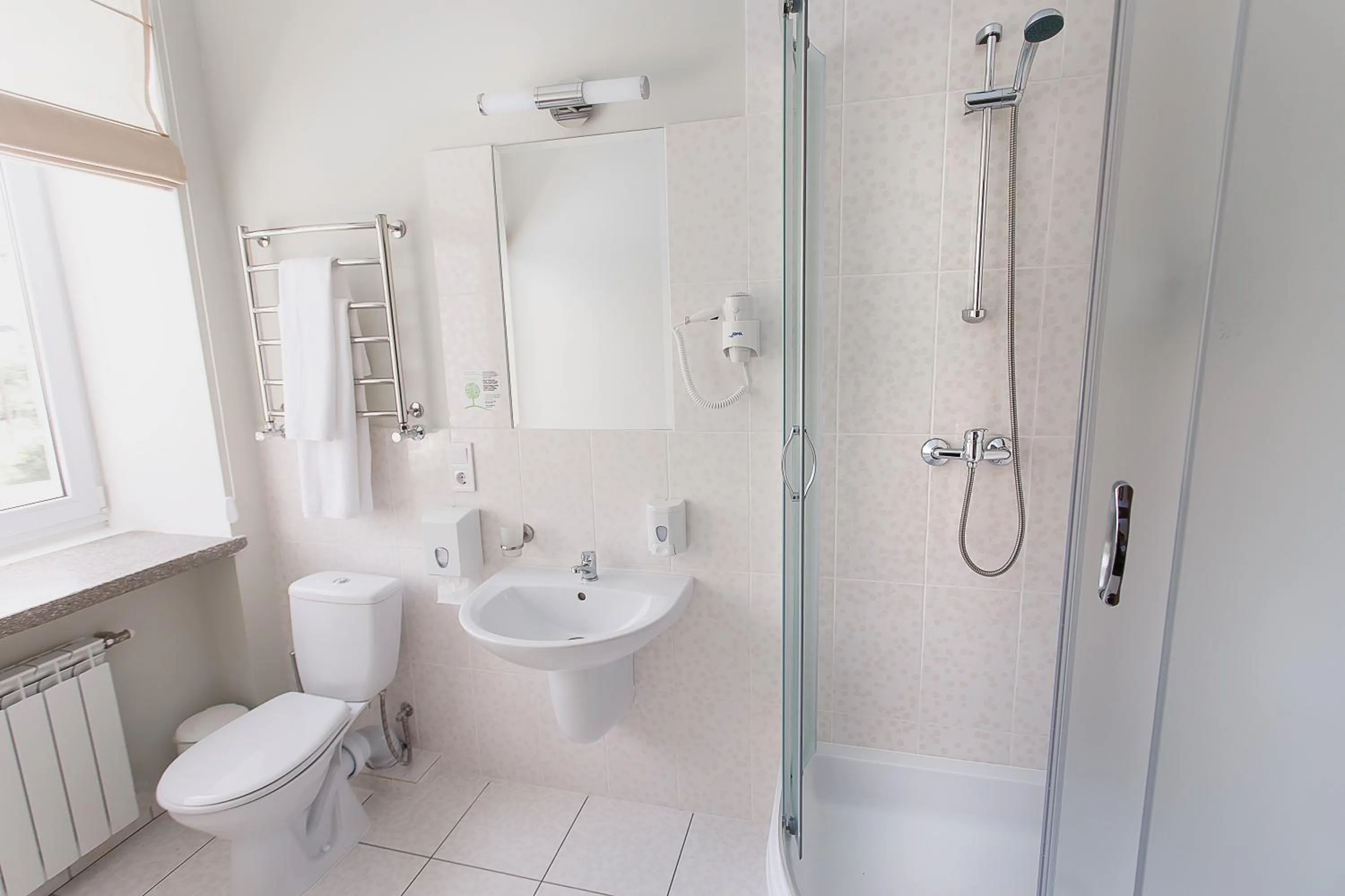 Shower in VitaPark Borysfen