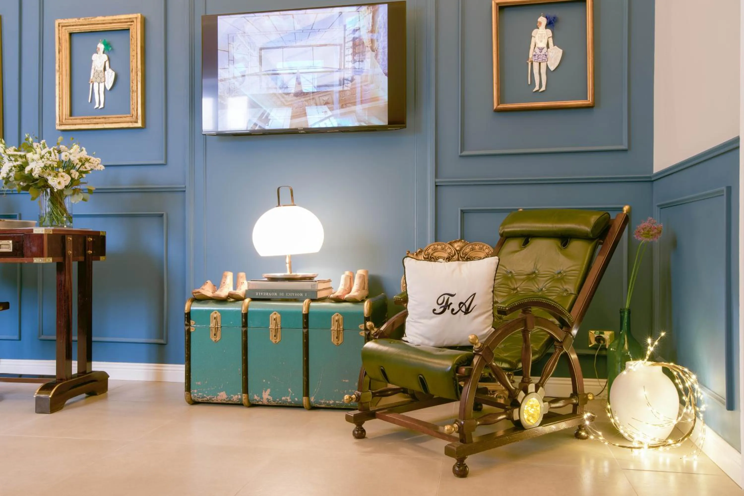 Seating area in Family Affair Luxury Rooms&Suites