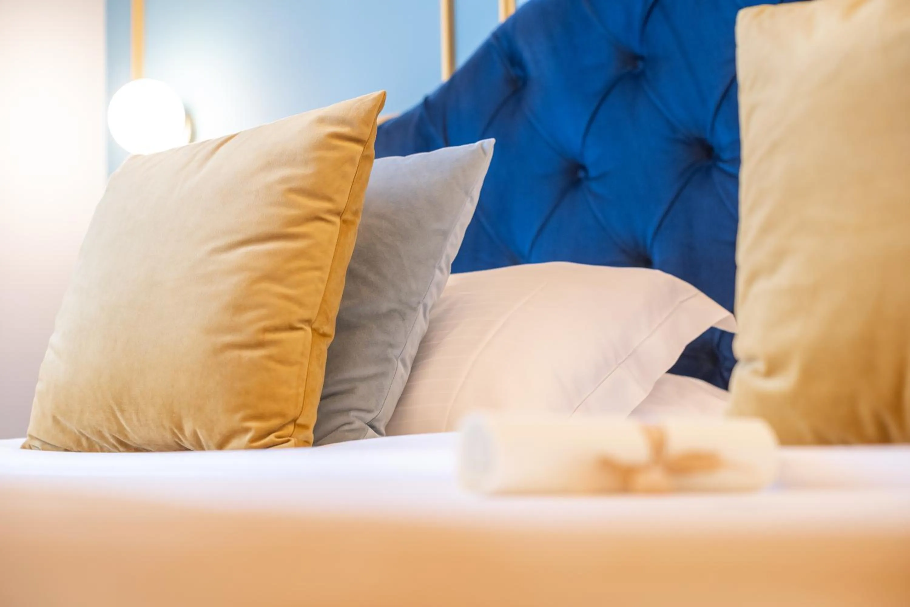 Bed in Family Affair Luxury Rooms&Suites