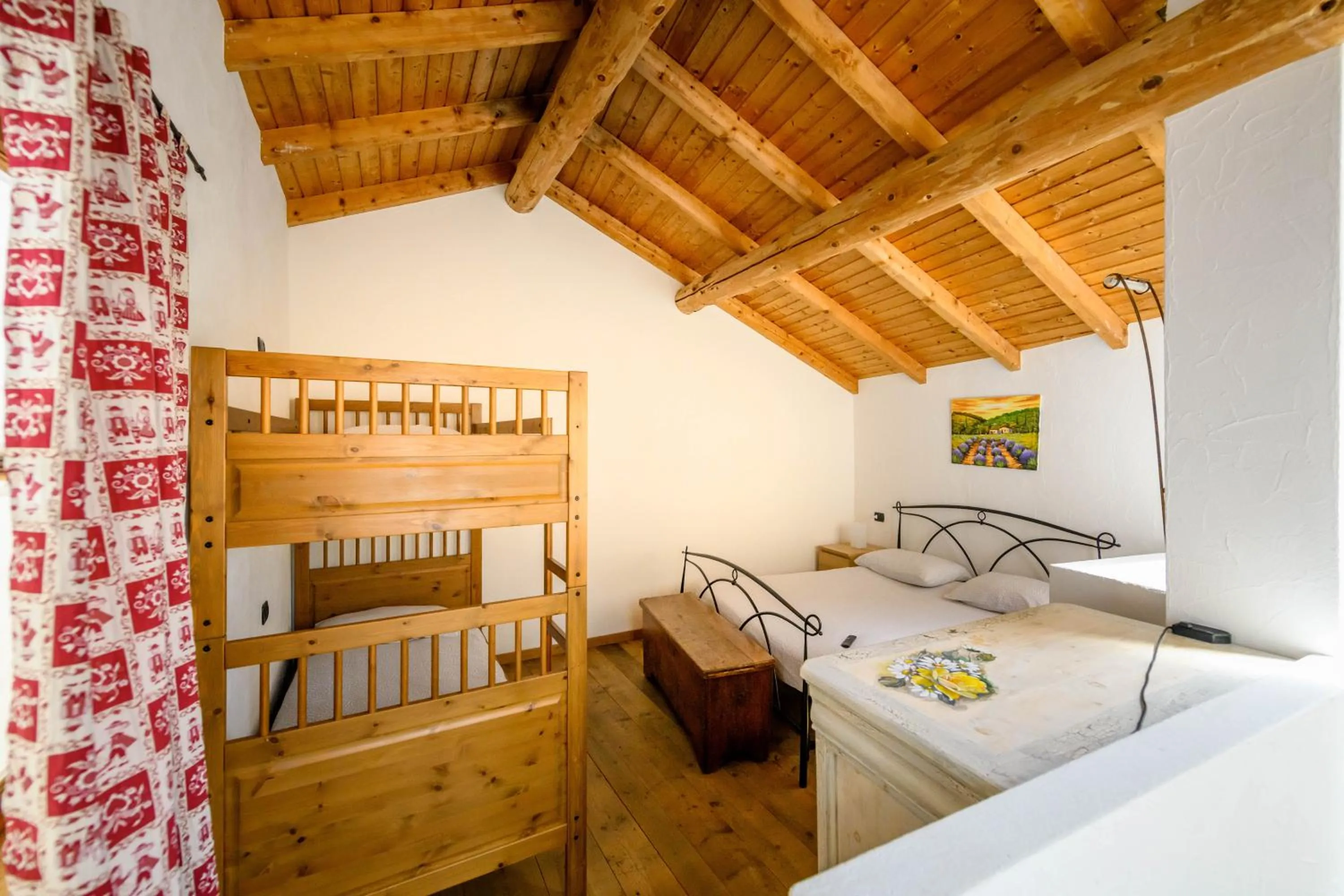 Bedroom, Bed in Hotel Garni Le Corti