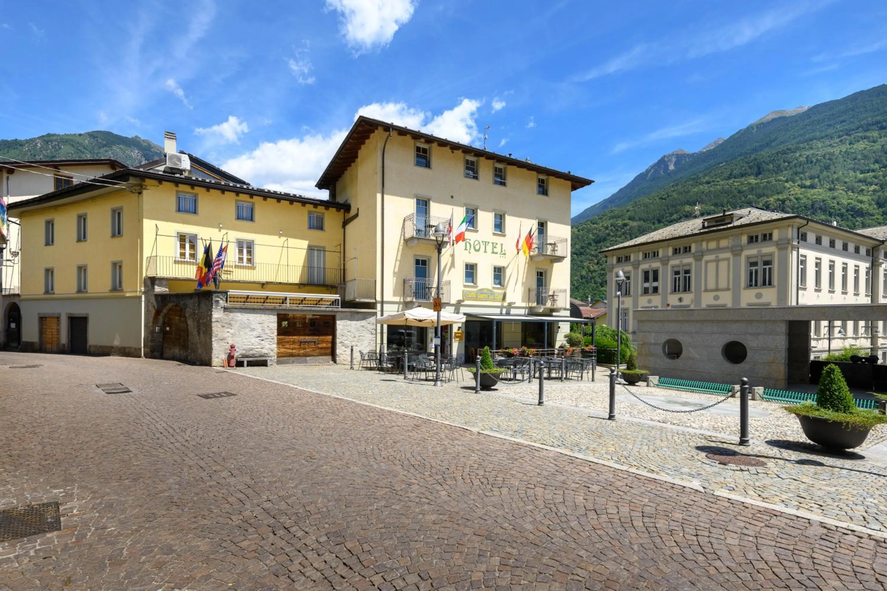 Property building in Hotel Garni Le Corti