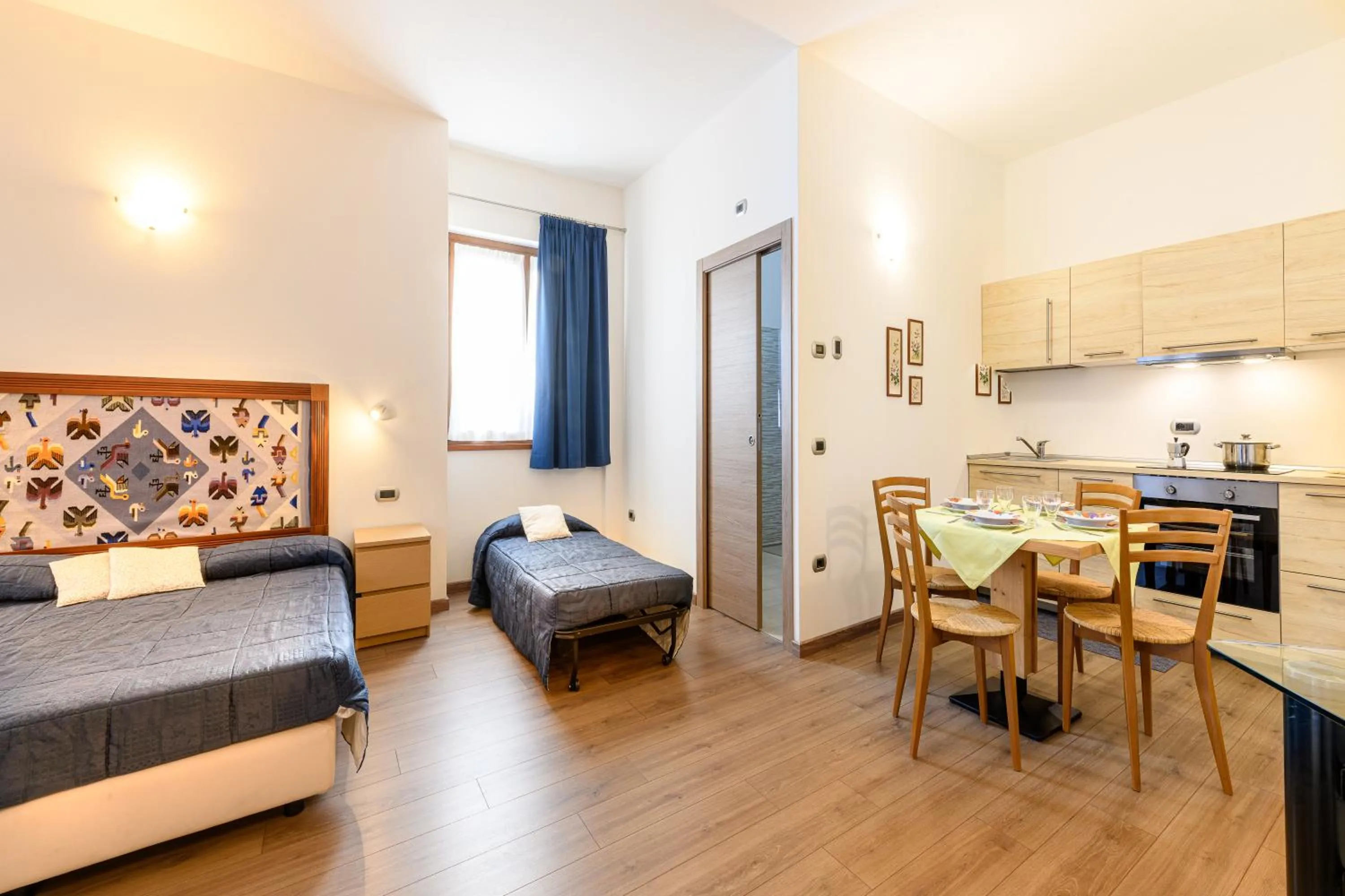 Bed in Hotel Garni Le Corti