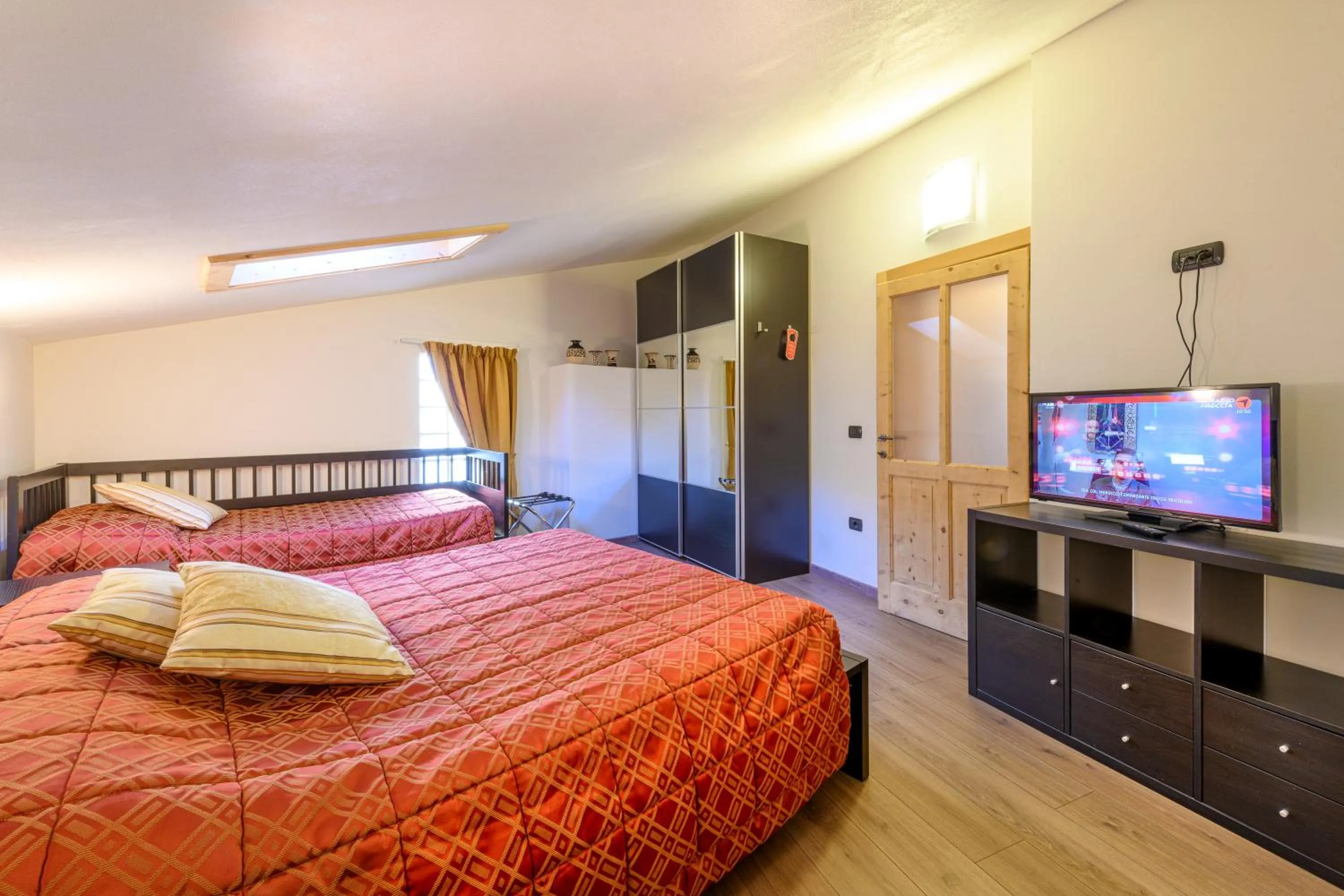 Bedroom, Bed in Hotel Garni Le Corti
