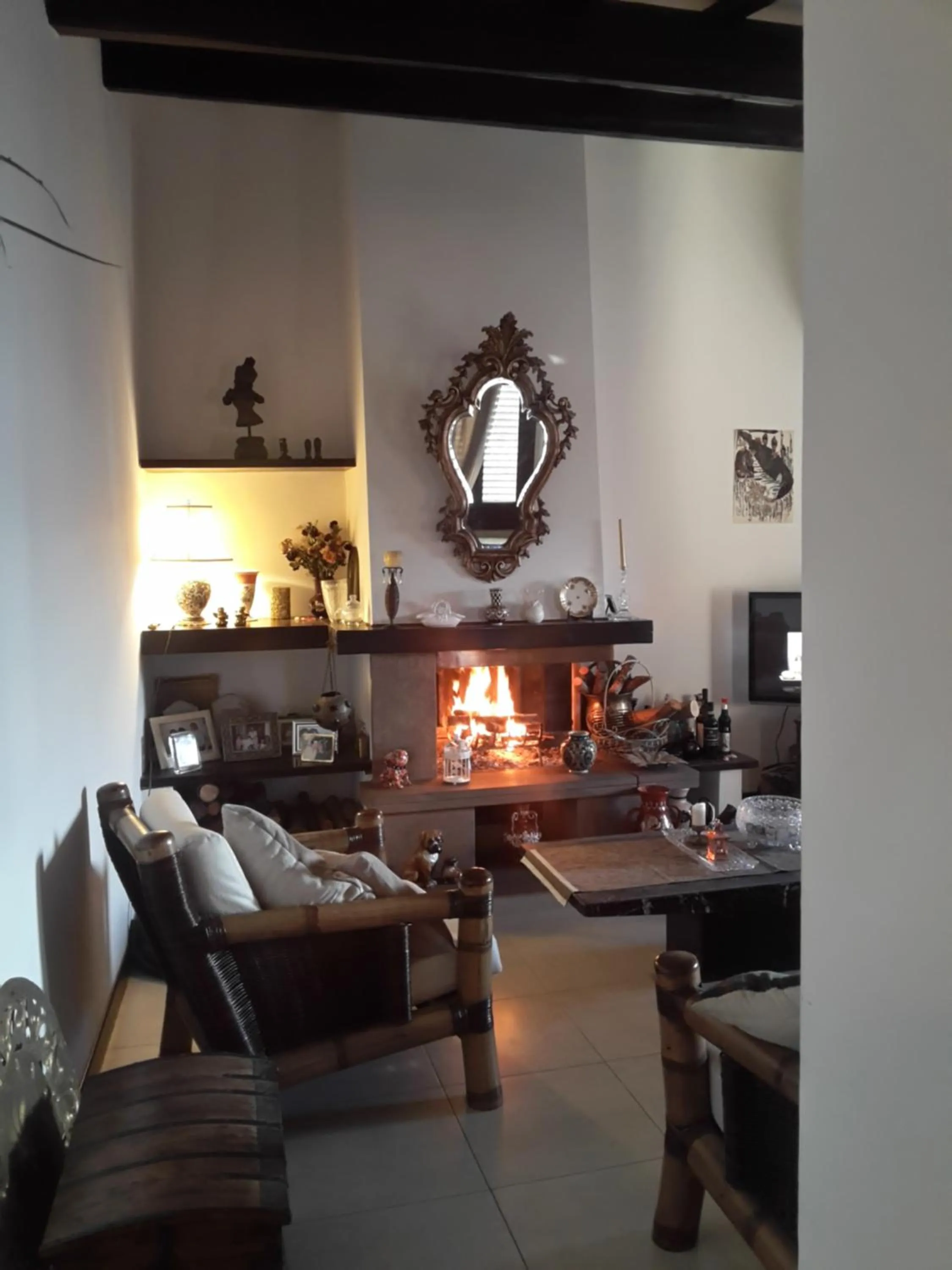 Living room in B&B L'Orologio