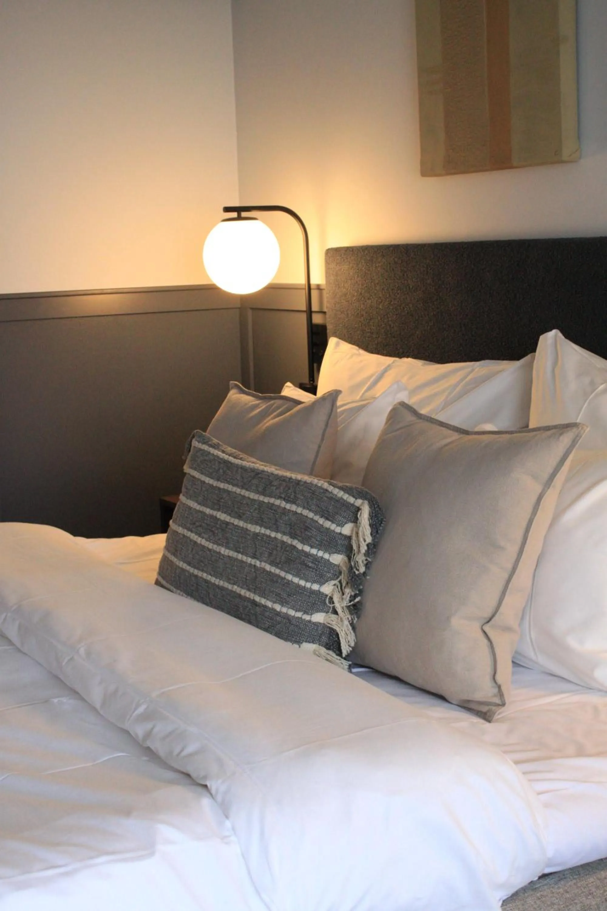 Bed in Gränsö Slott Hotel & Spa