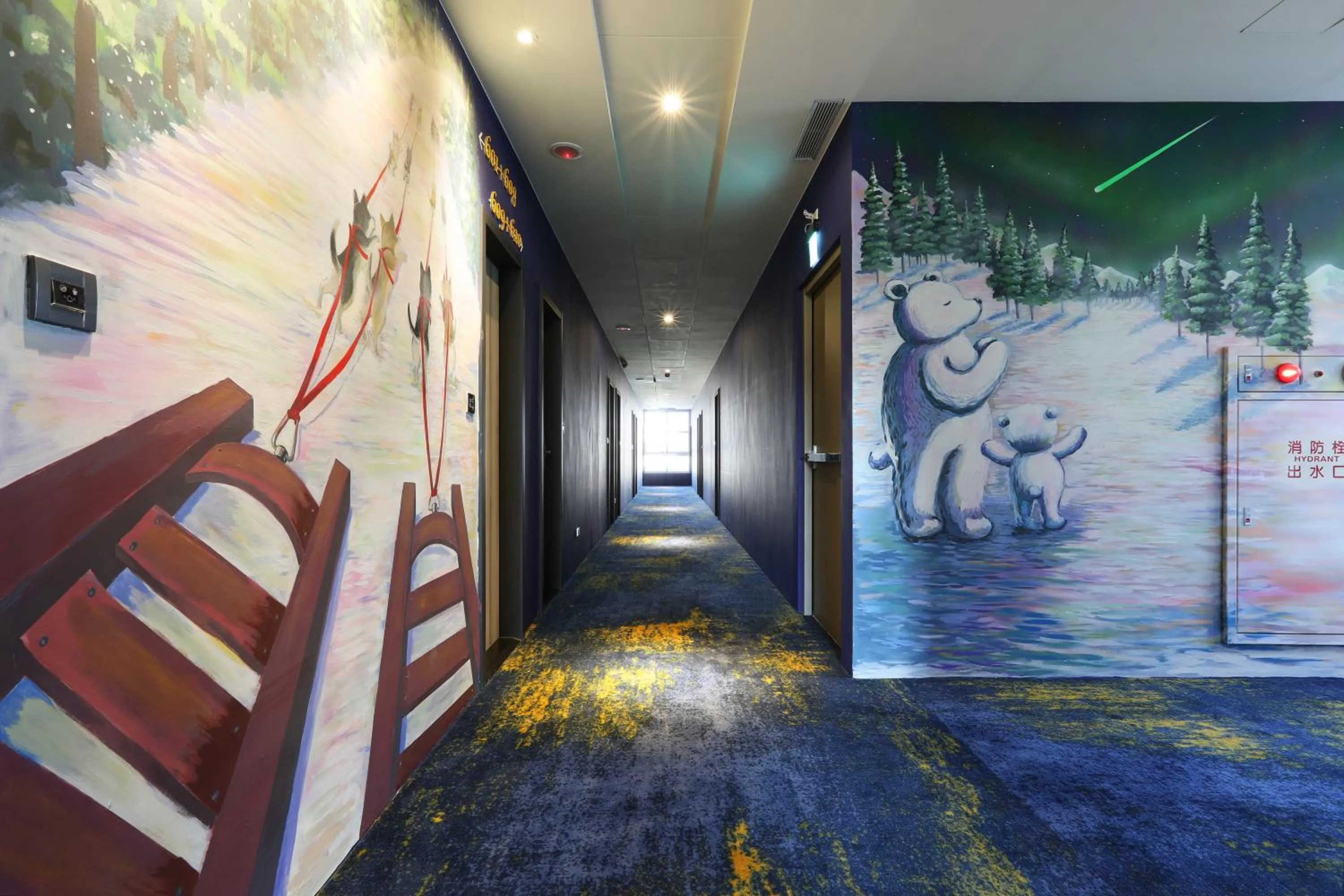 Decorative detail in MINI HOTELS (Taichung Station Branch)