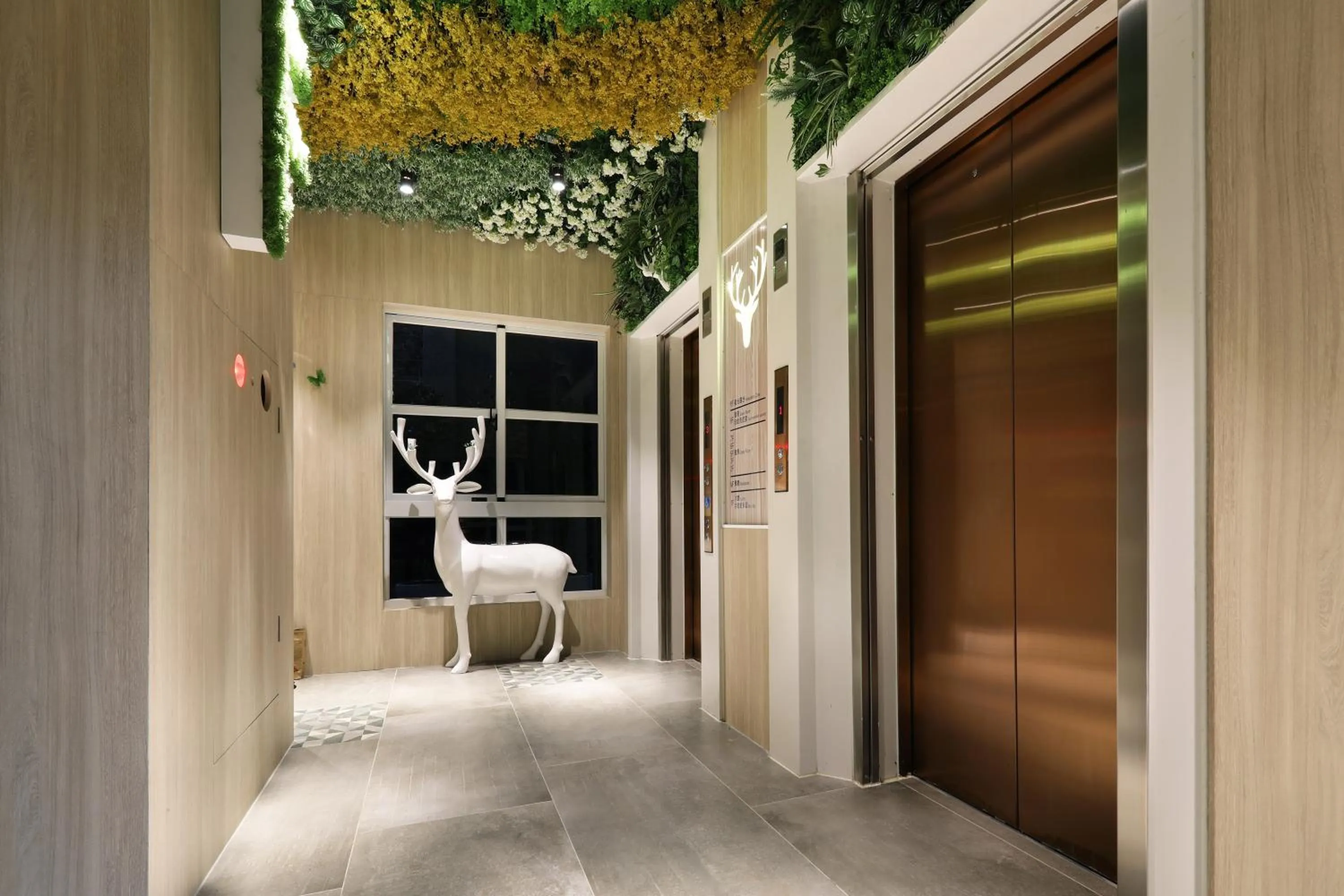 Decorative detail in MINI HOTELS (Taichung Station Branch)