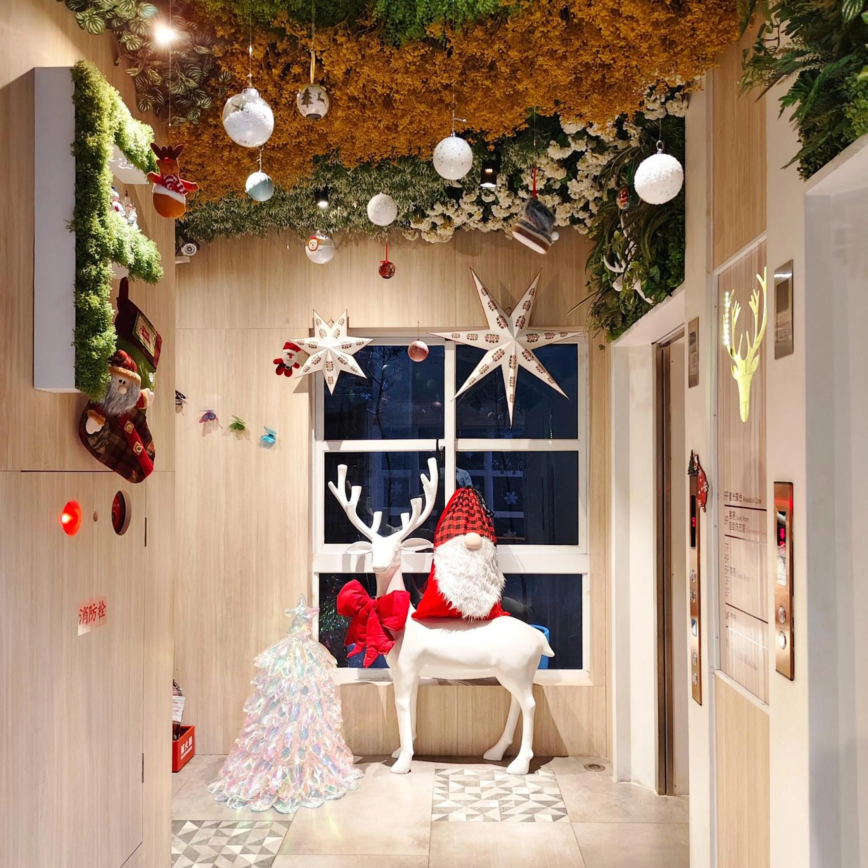 Decorative detail in MINI HOTELS (Taichung Station Branch)