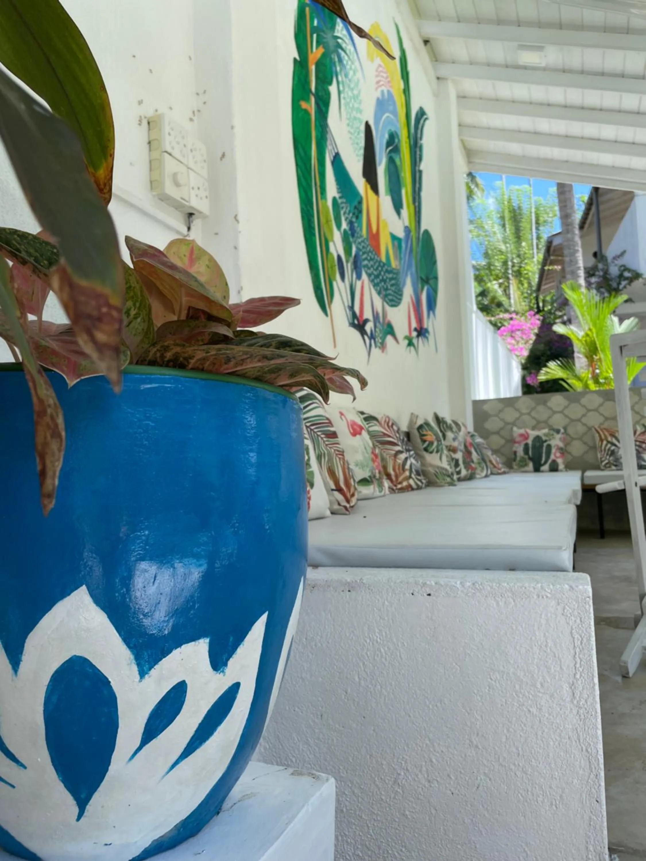 Decorative detail in Plantation House