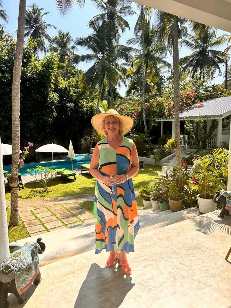 group of guests in Plantation House