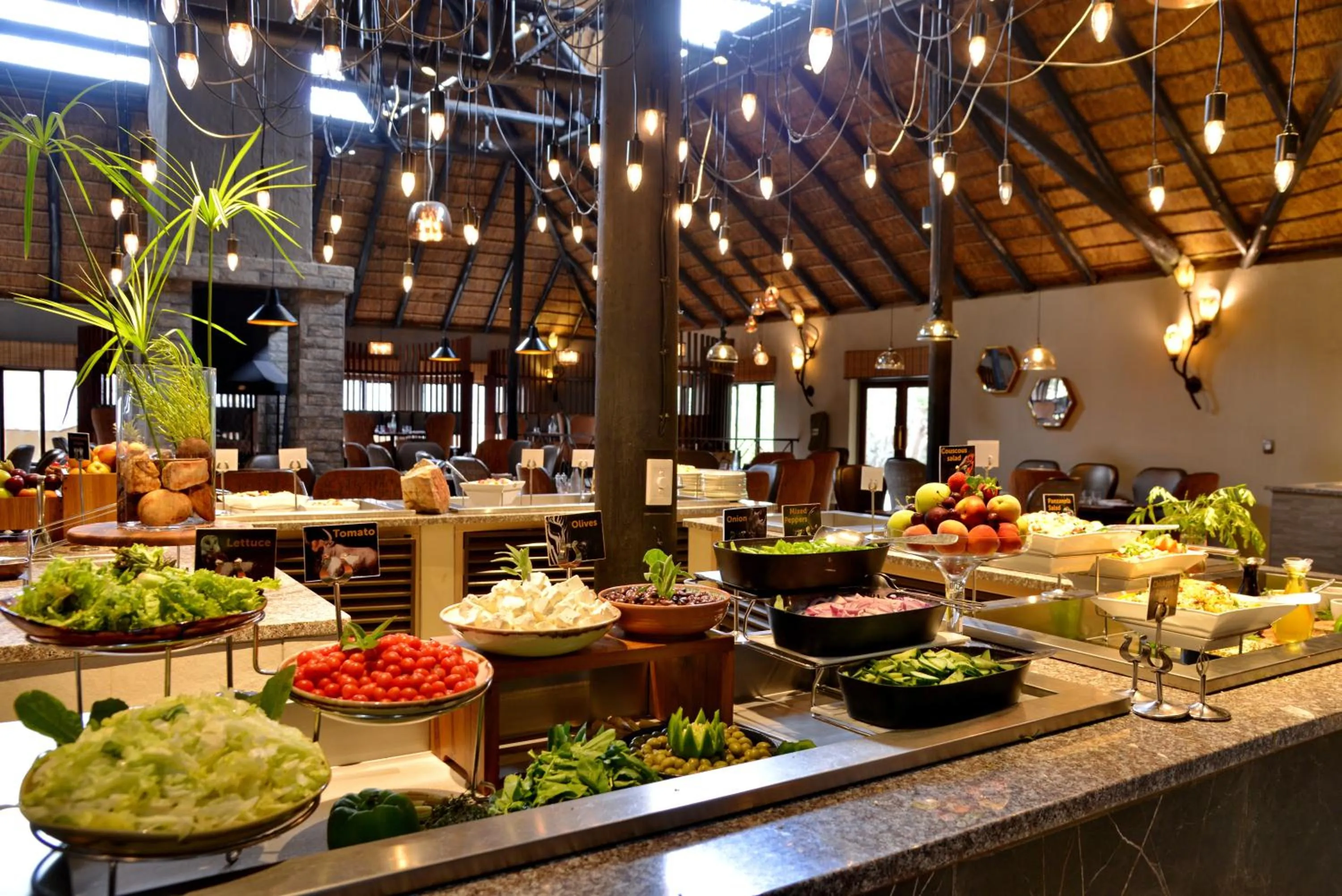 Restaurant/places to eat in Mabula Game Lodge