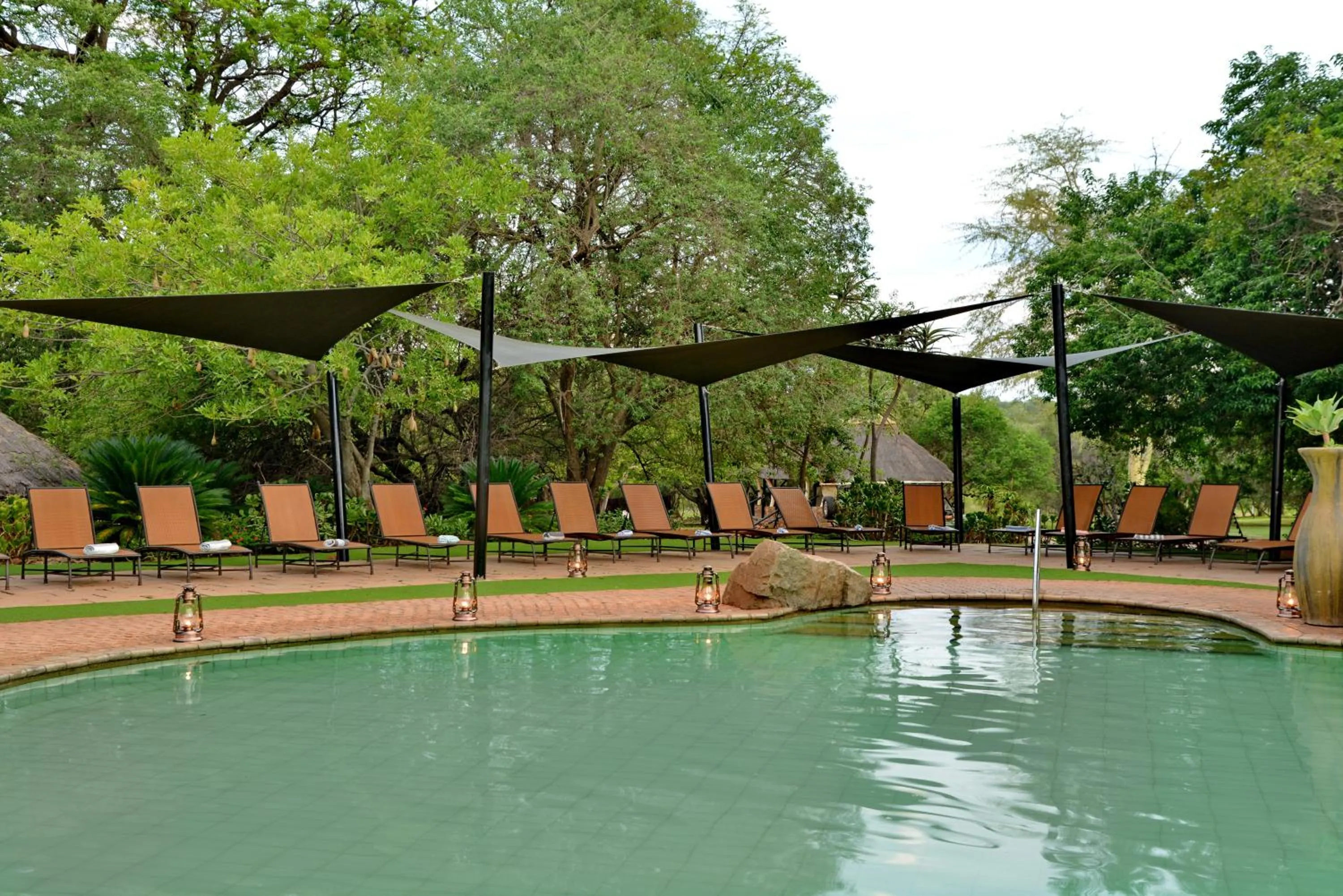 Swimming pool in Mabula Game Lodge