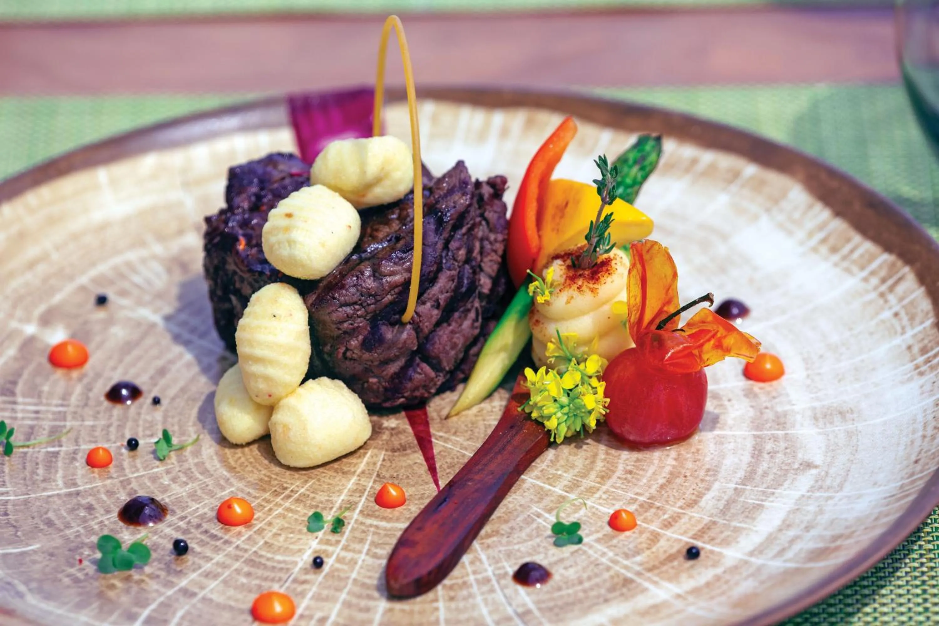 Food close-up in OBLU SELECT Sangeli - Premium All Inclusive with Free Transfers