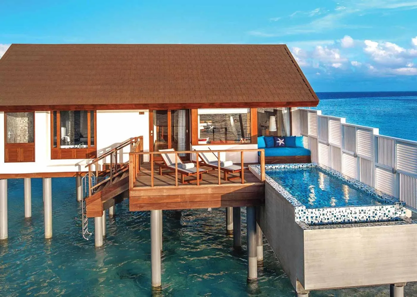 Pool view in OBLU SELECT Sangeli - Premium All Inclusive with Free Transfers