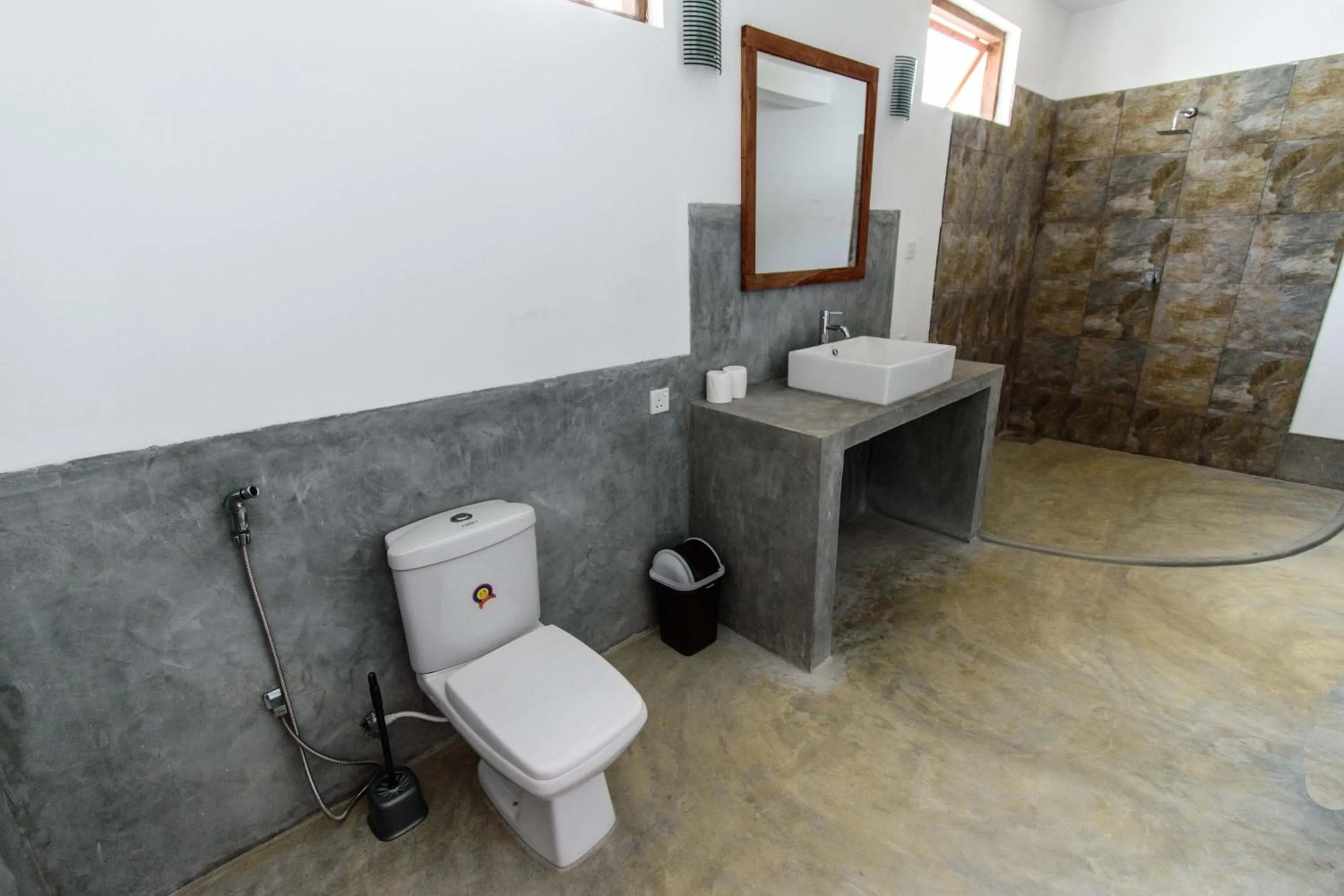 Toilet in Ladja Beach Resort