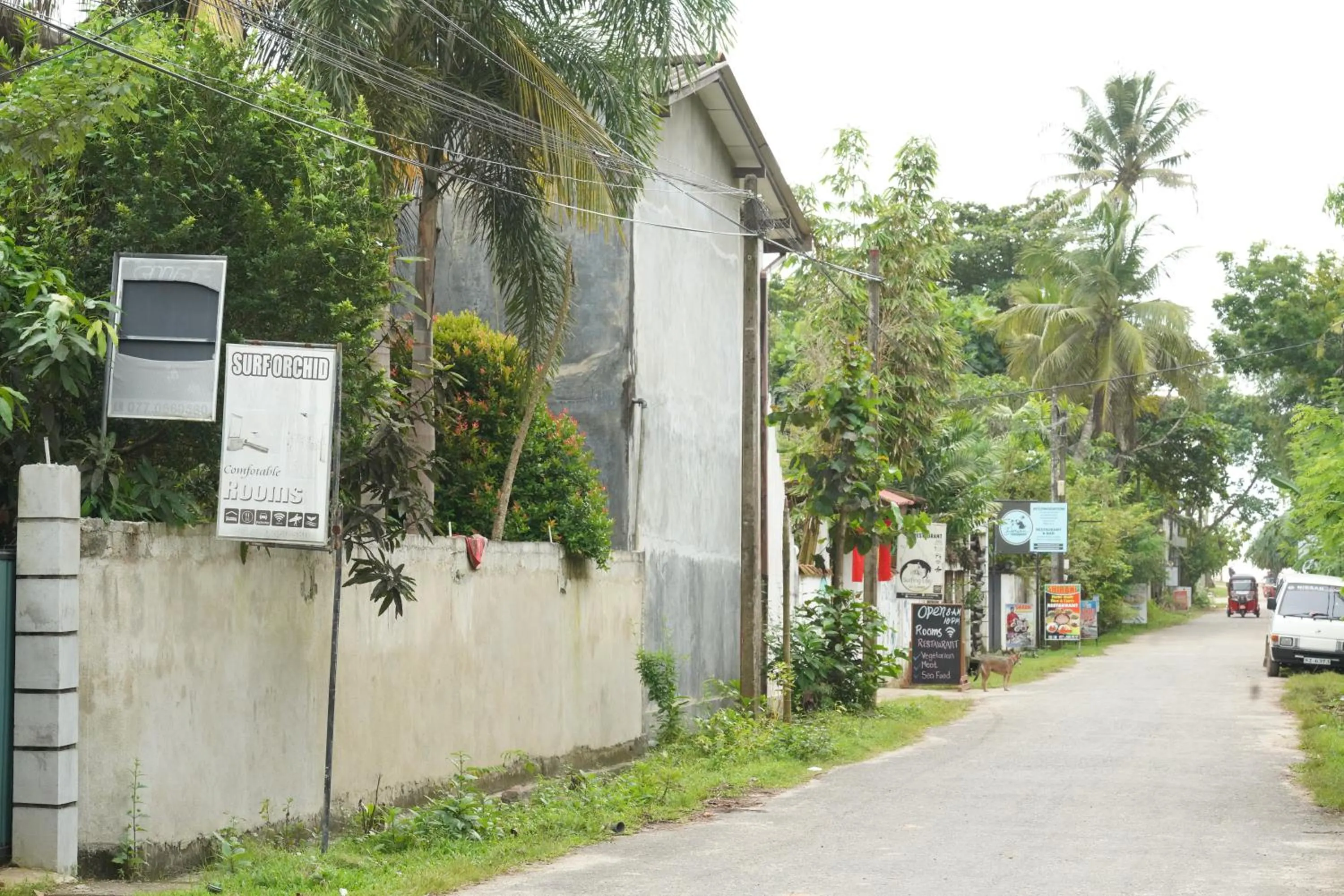 Location in Surf Orchid Villa